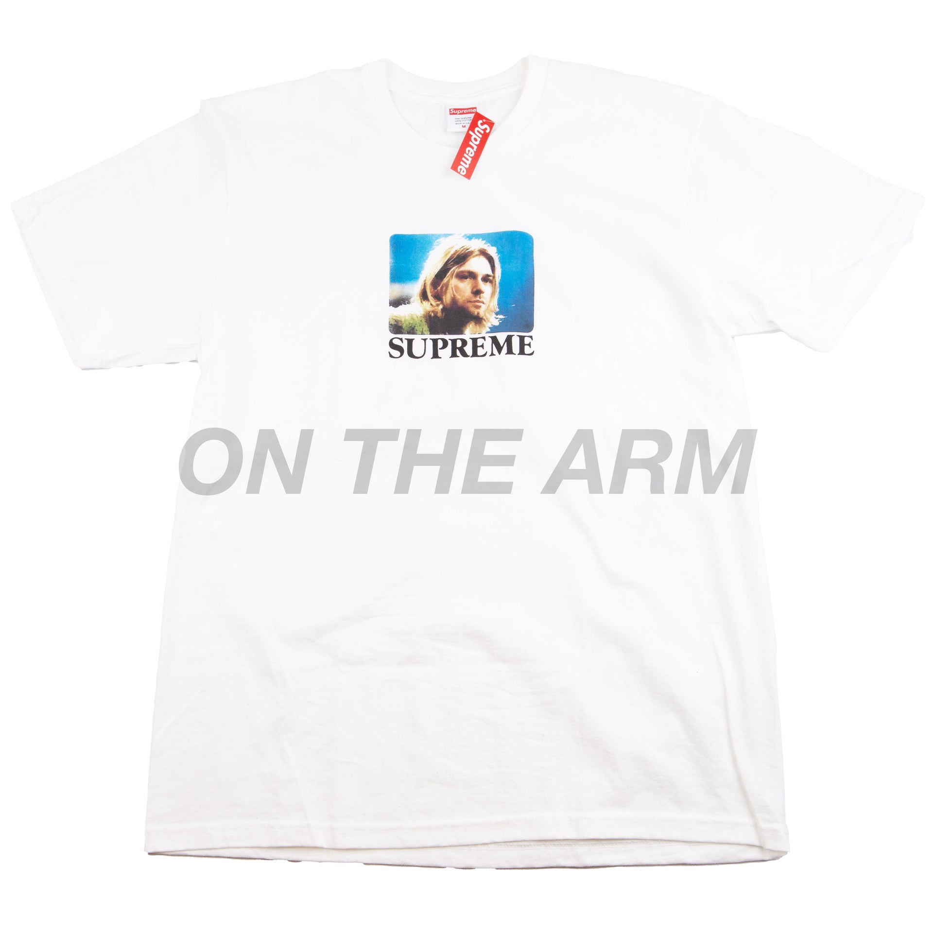 Supreme White Kurt Cobain Tee