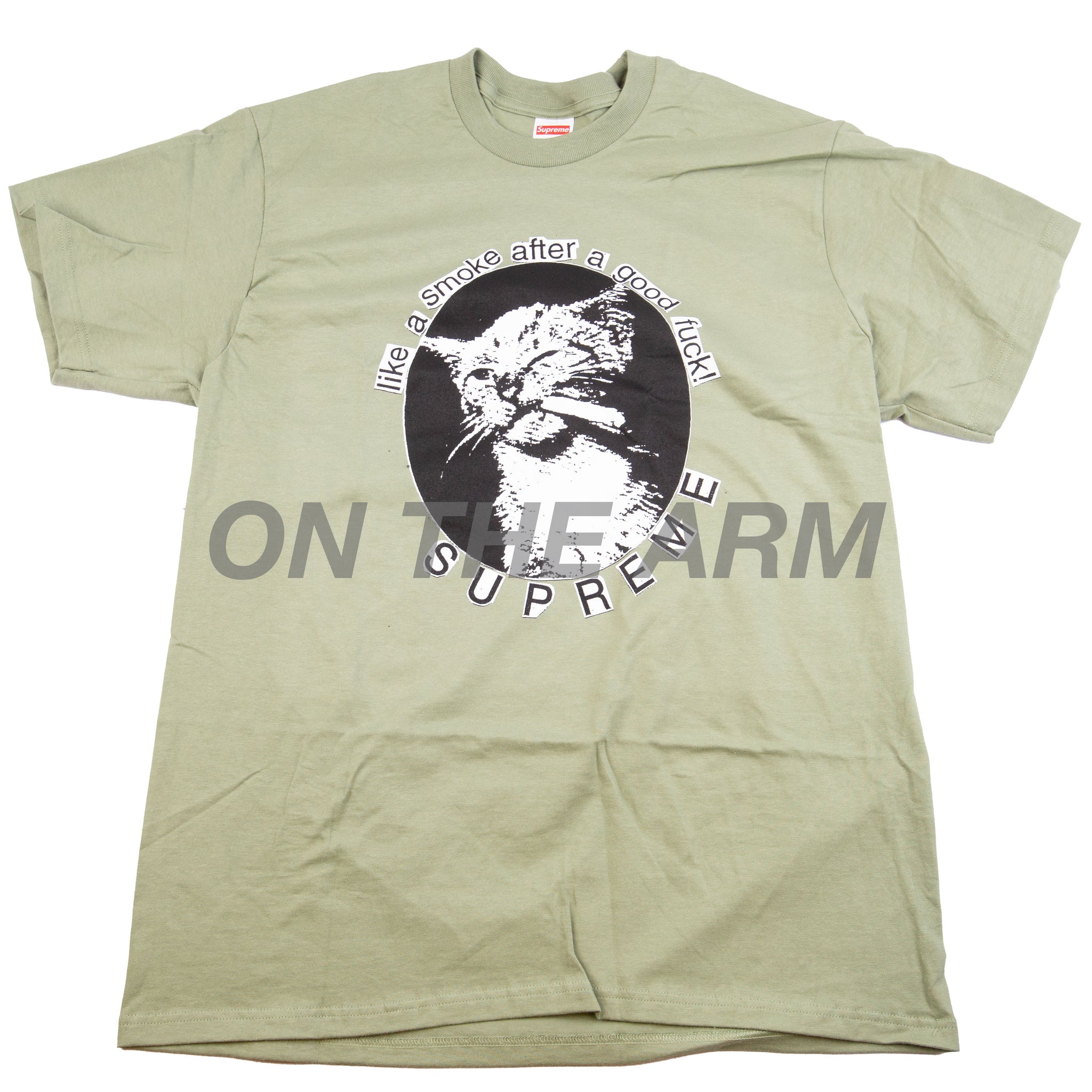 Supreme Olive Smoke Tee