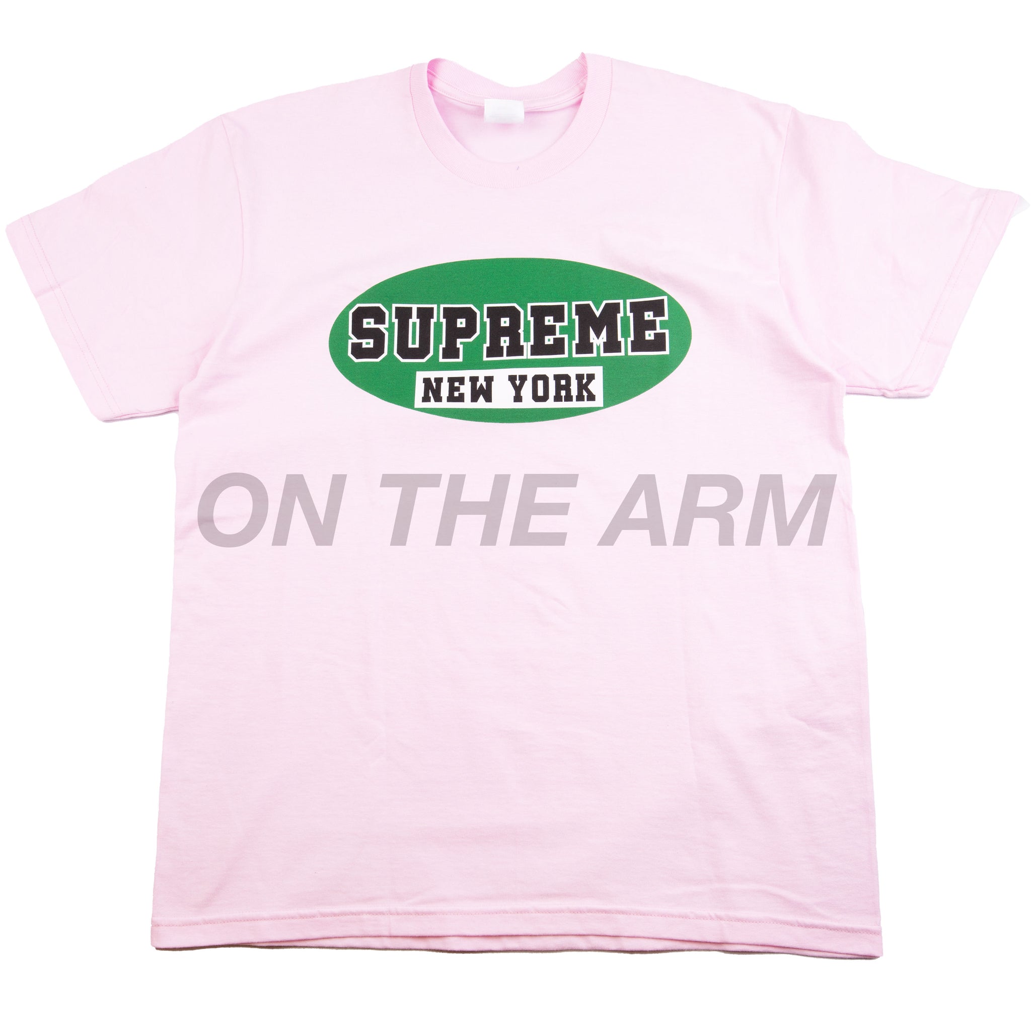 Supreme Light Pink New York Tee – On The Arm