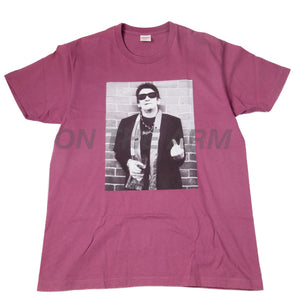 Supreme Burgundy Shane Macgowan Tee USED
