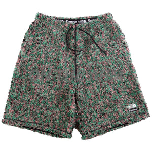 Supreme Multicolor TNF High Pile Fleece Shorts