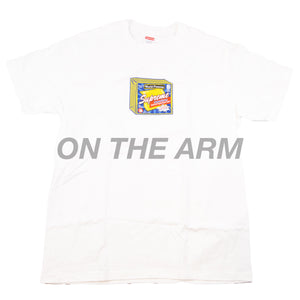 Supreme White Cheese Tee