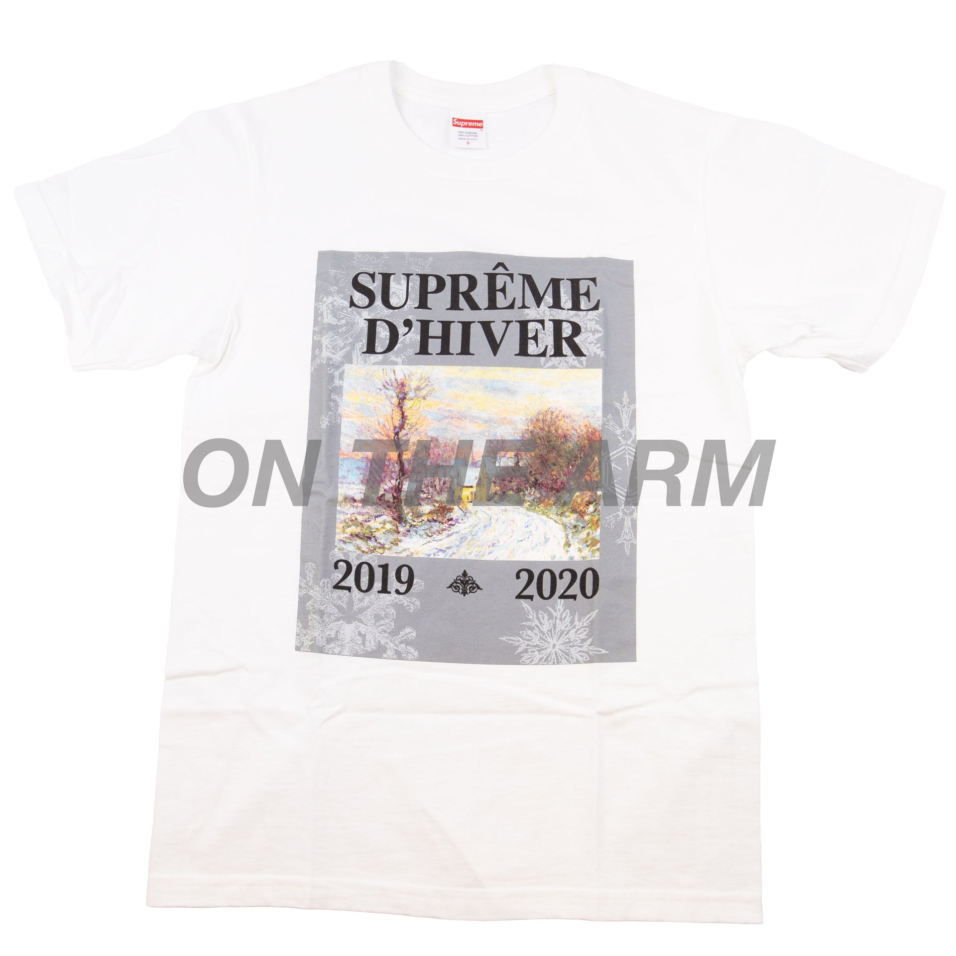 Supreme White D'Hiver Tee