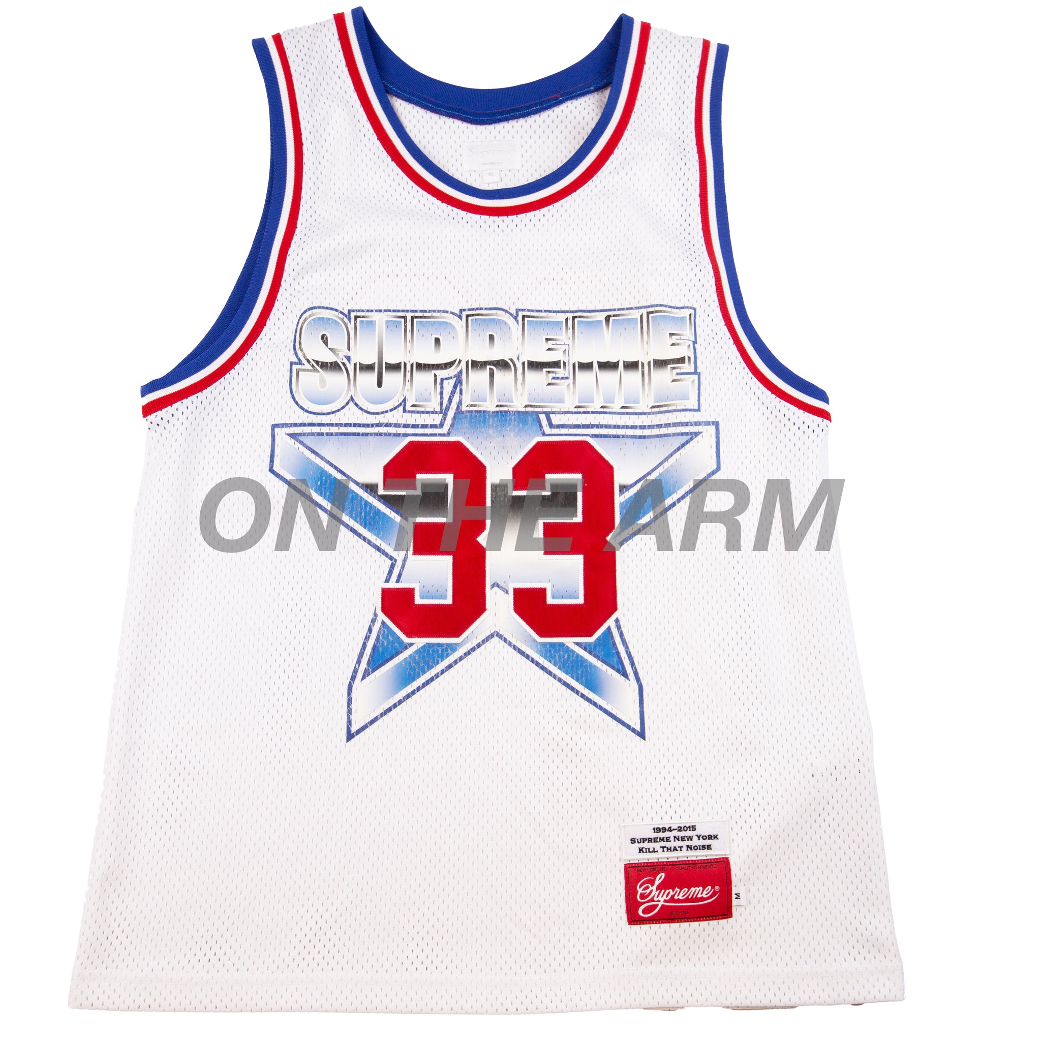 Supreme White All Star Jersey PRE-OWNED