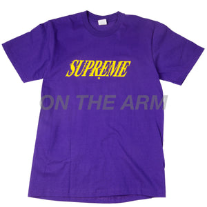 Supreme Purple Slap Shot Tee