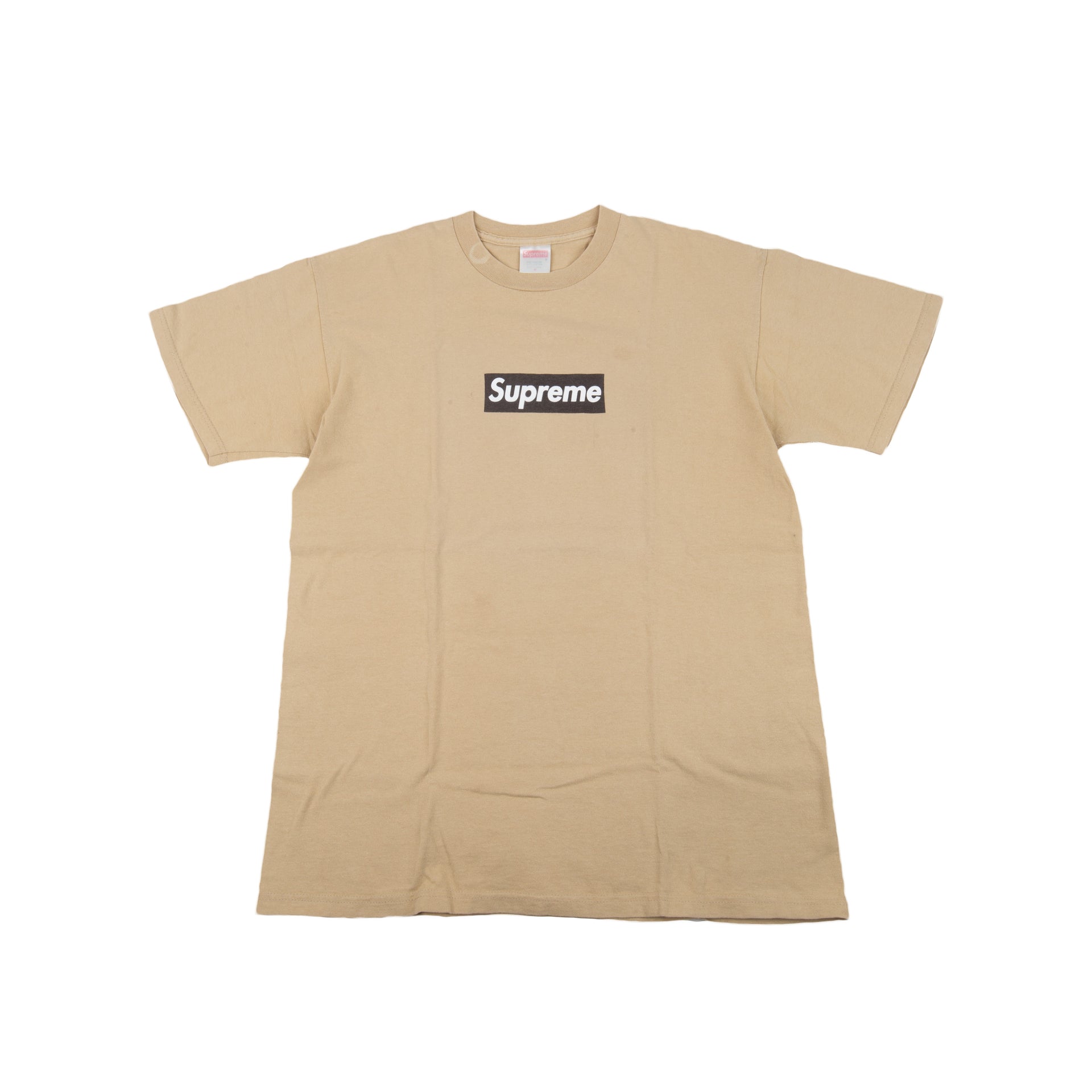 Supreme Tan / Black Box Logo Tee
