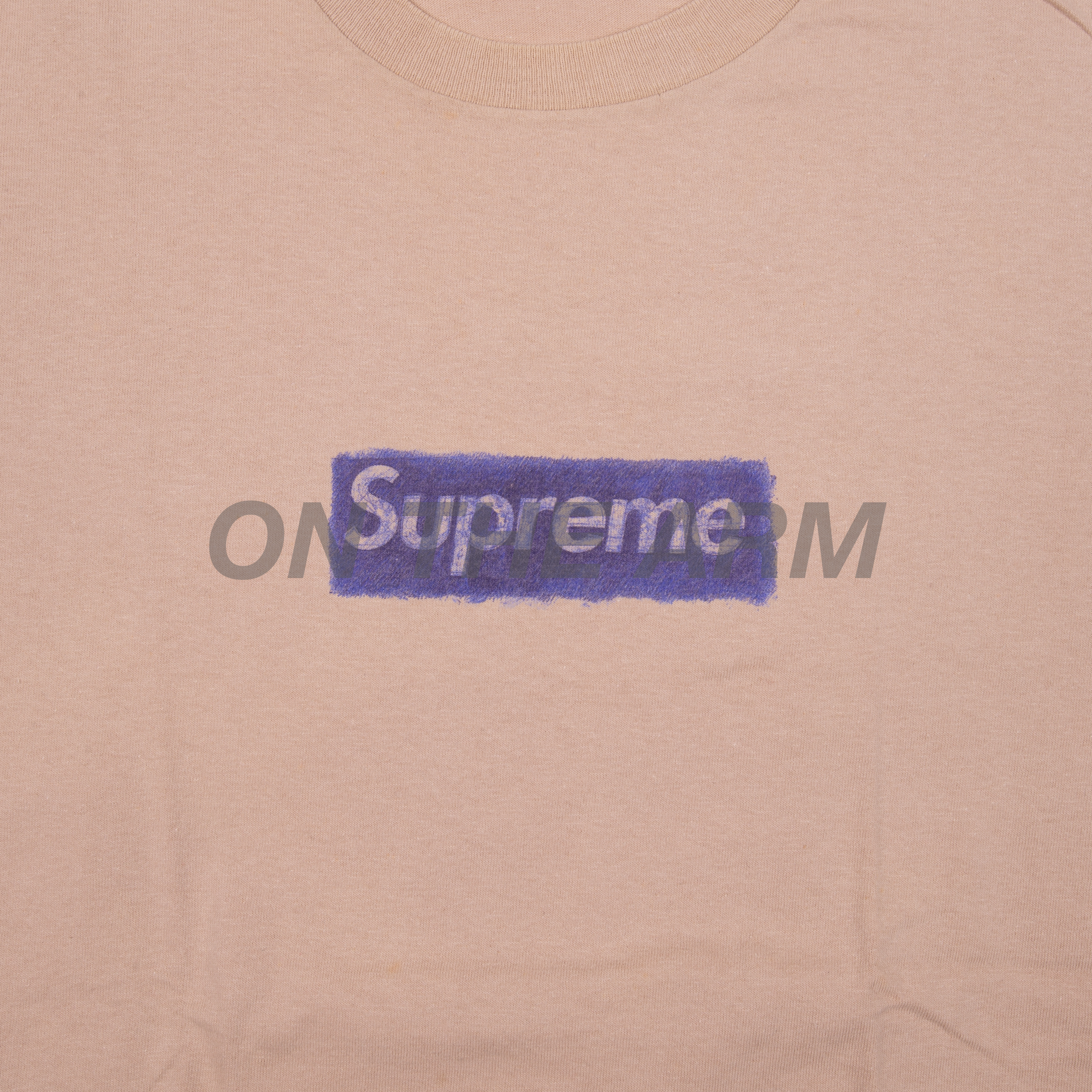 Supreme Tan Molodkin Box Logo Tee