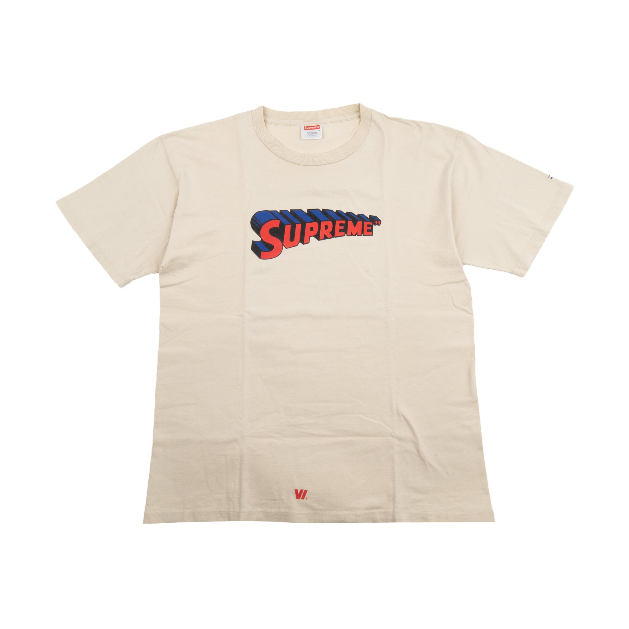 Supreme Tan WTAPS Superman Tee – On The Arm