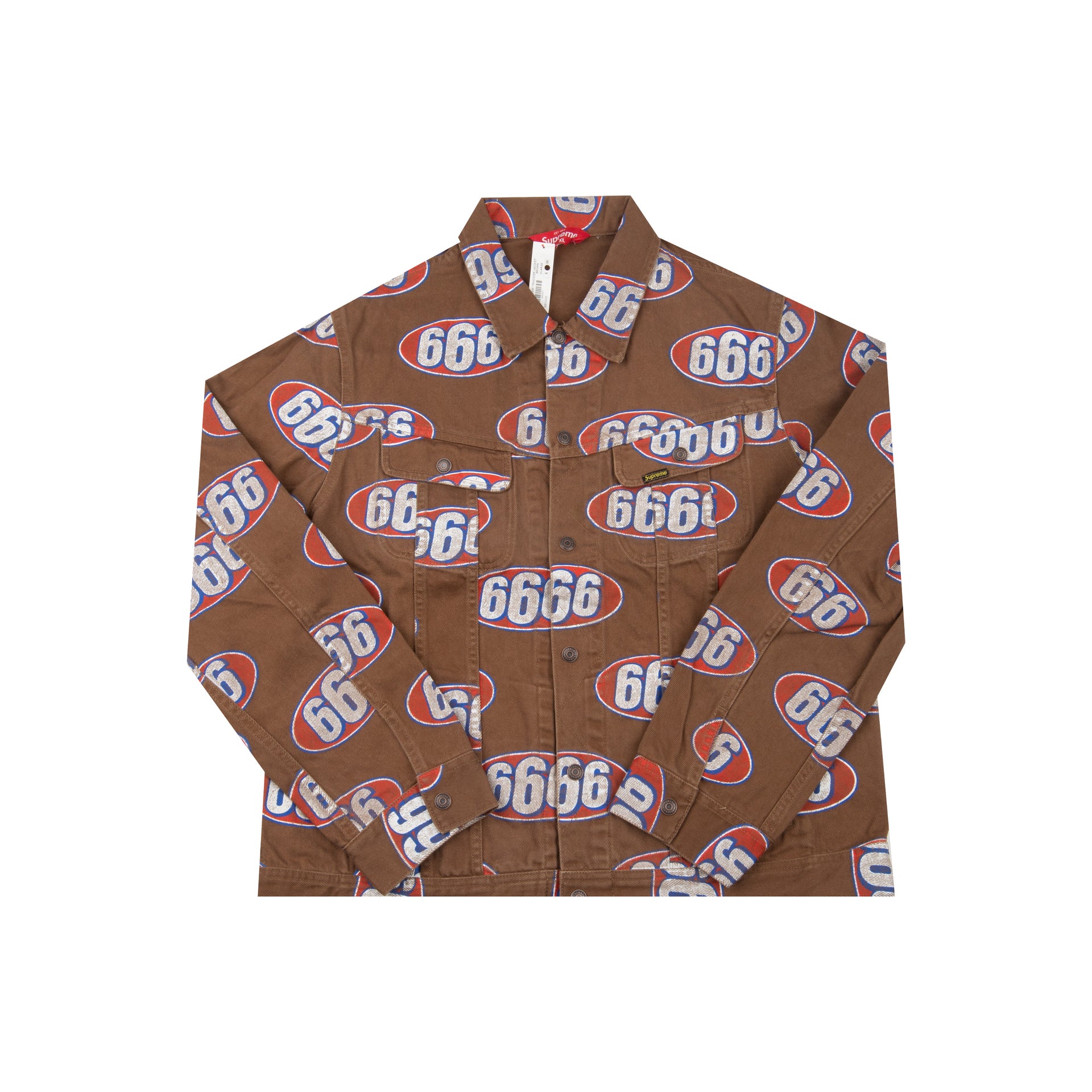 Supreme Tan 666 Denim Jacket