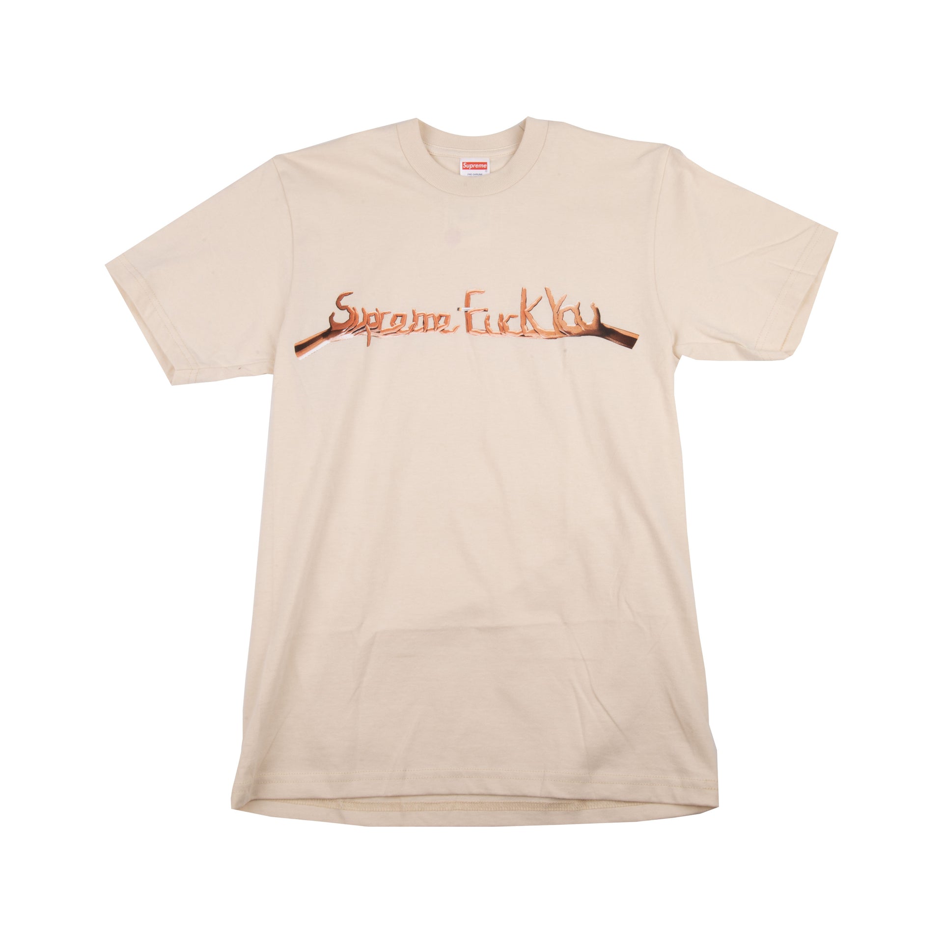 Supreme Natural Fuck You Tee
