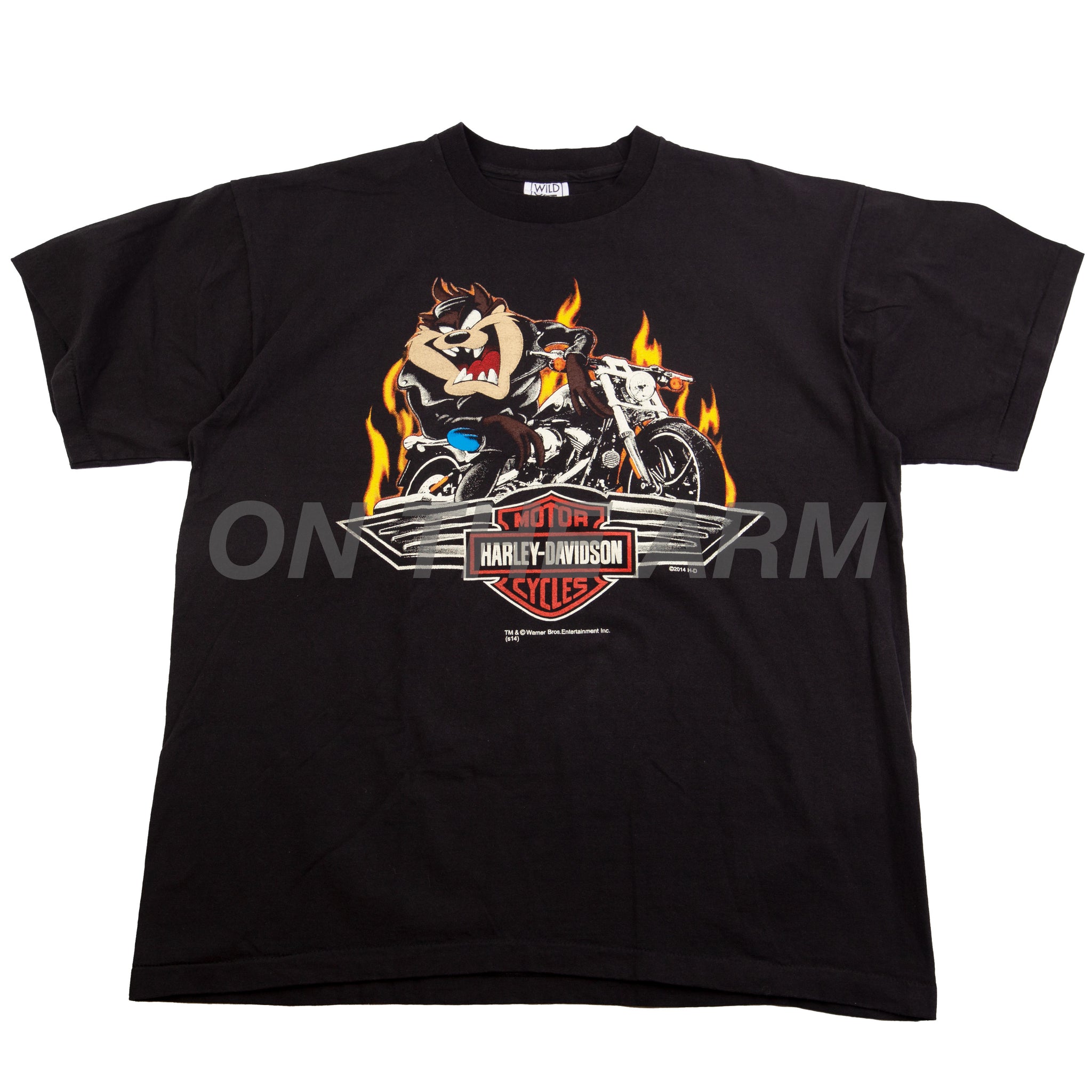 Vintage Black Taz Harley Davidson Tee