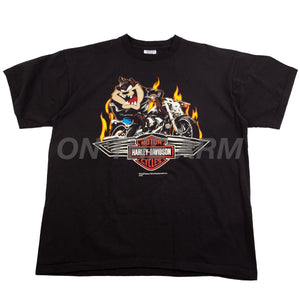 Vintage Black Taz Harley Davidson Tee