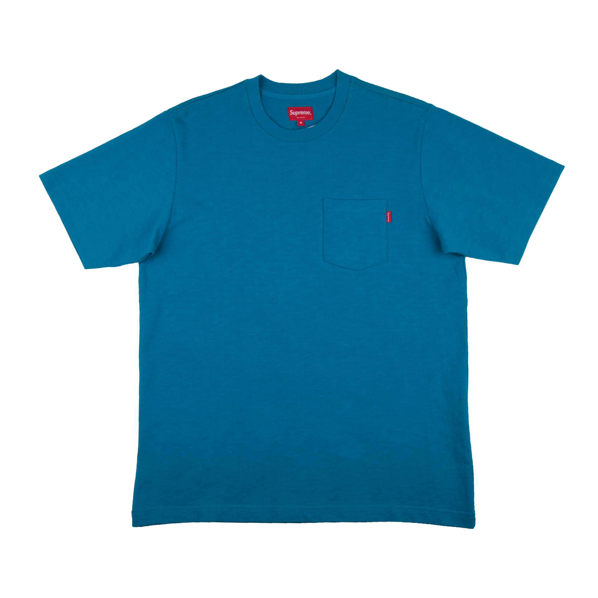 Supreme Teal SS Pocket Tee
