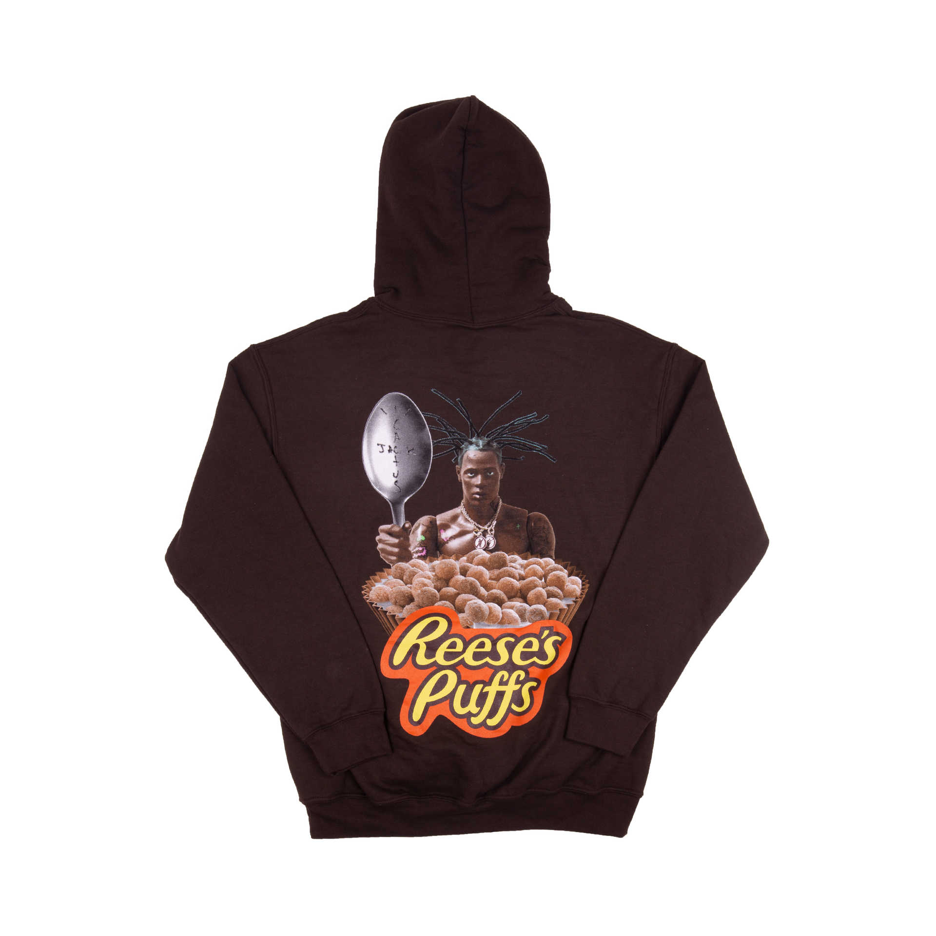 Travis Scott Brown Reeses Puffs Hoodie