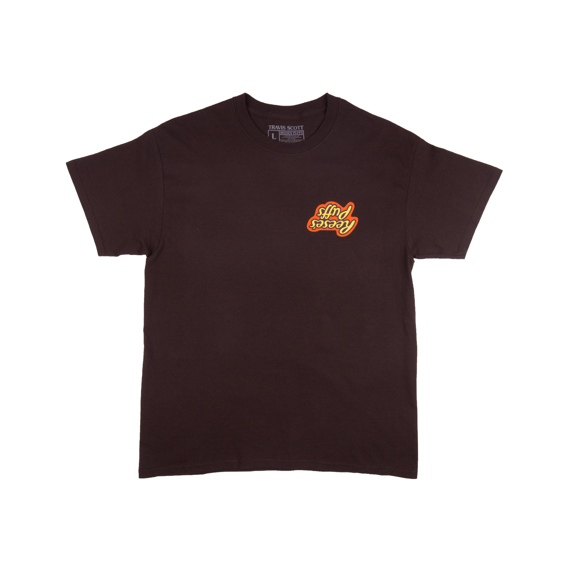 Travis Scott Brown Reeses Puffs Tee