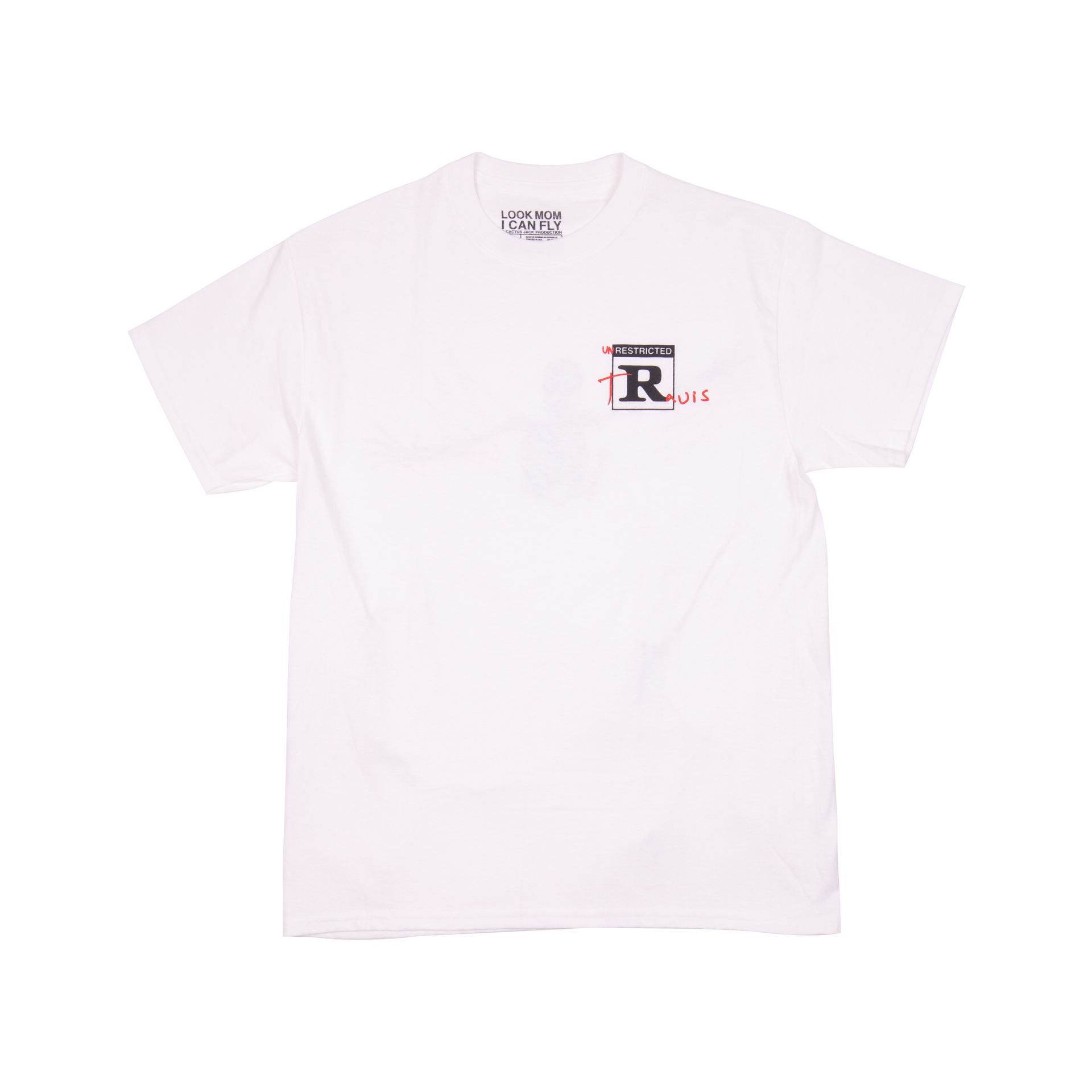 Travis Scott White I Can Fly Tee