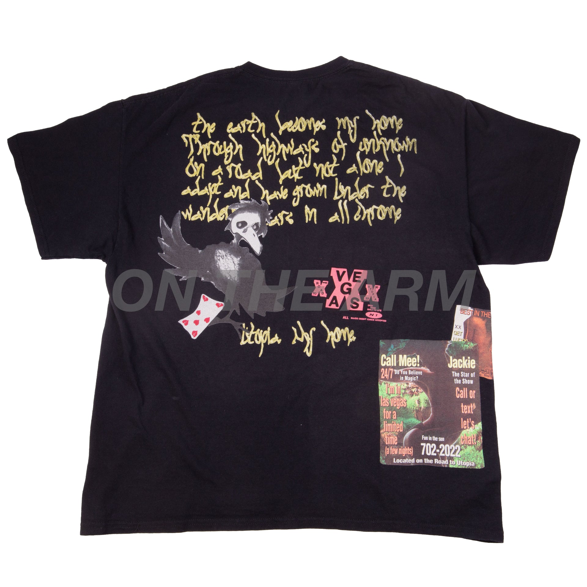 Travis Scott Black Utopia Moneybags Tee