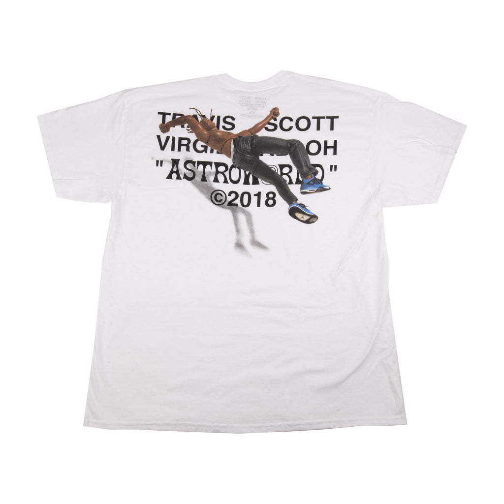 Travis Scott Off White Virgil Abloh Tee On The Arm