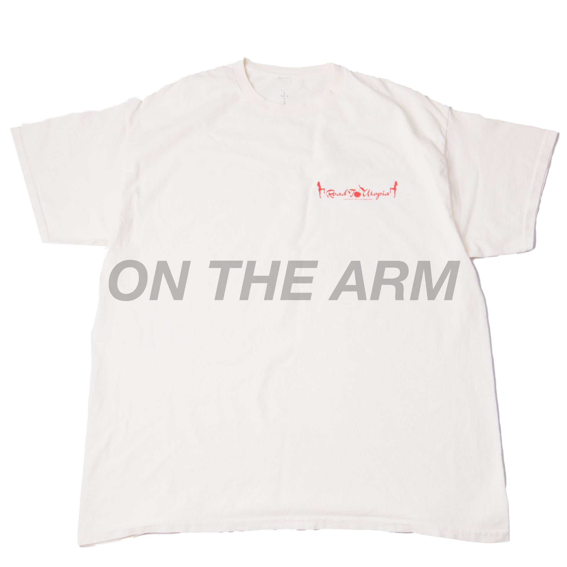 Travis Scott White Utopia Hotline Tee