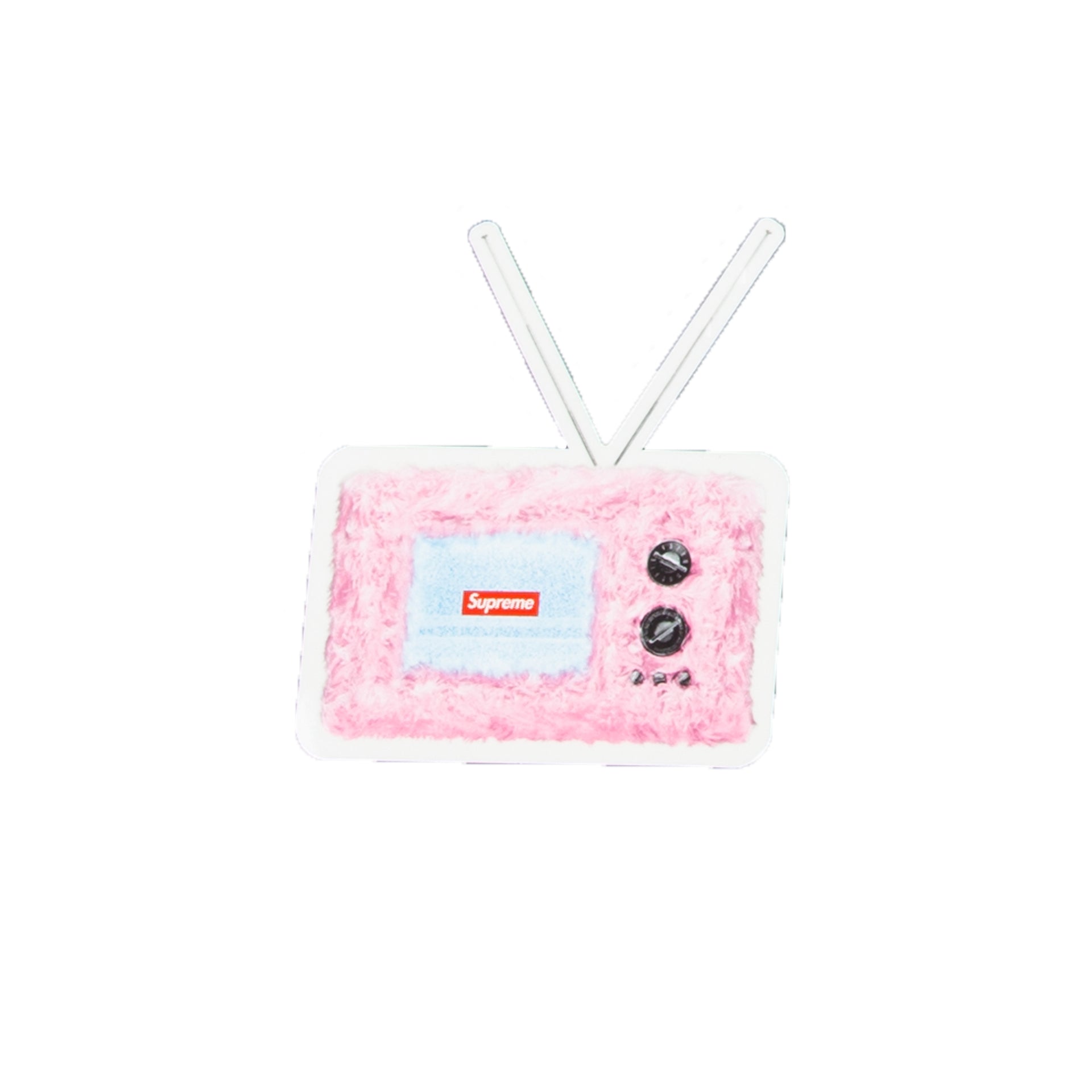 Supreme TV Sticker