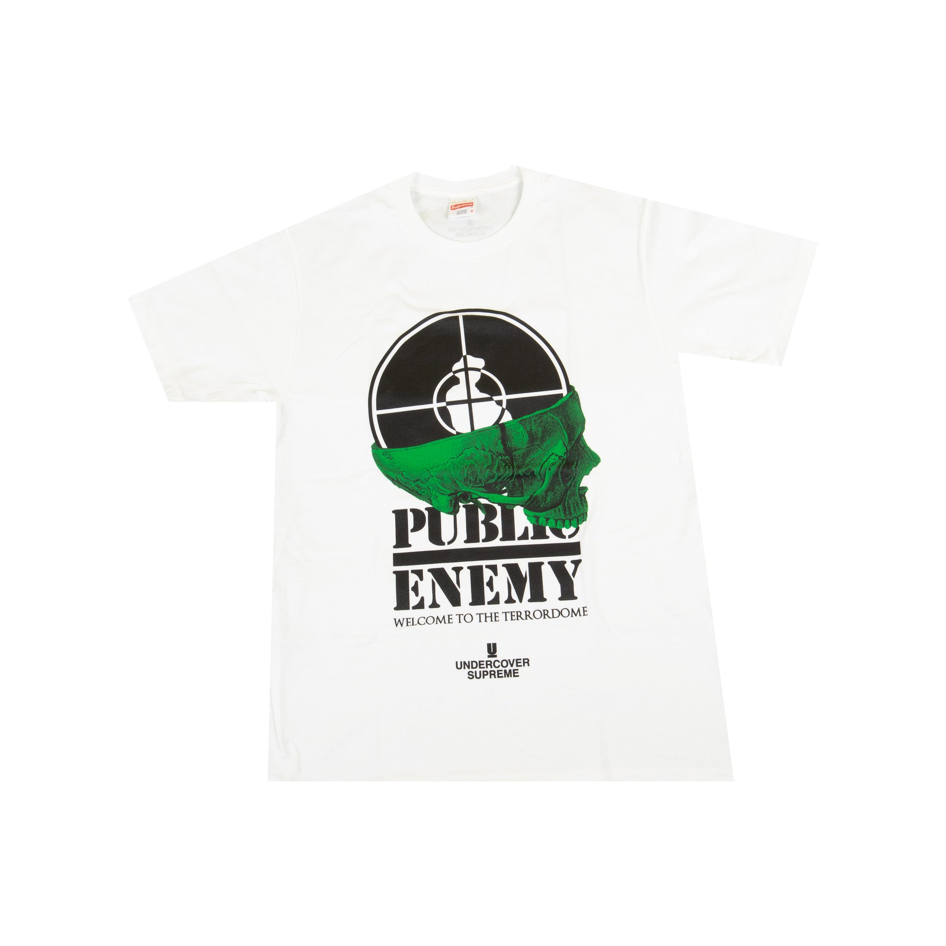 Supreme White PE Terrordome Tee