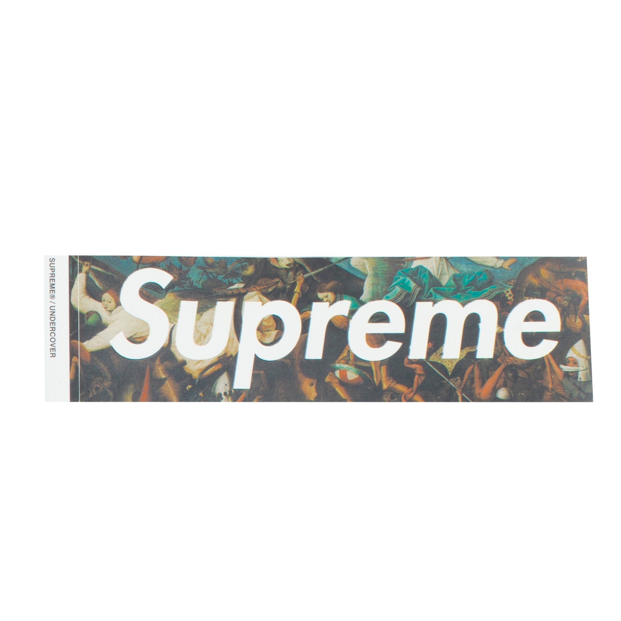 Supreme Undercover 2 Box Logo Sticker