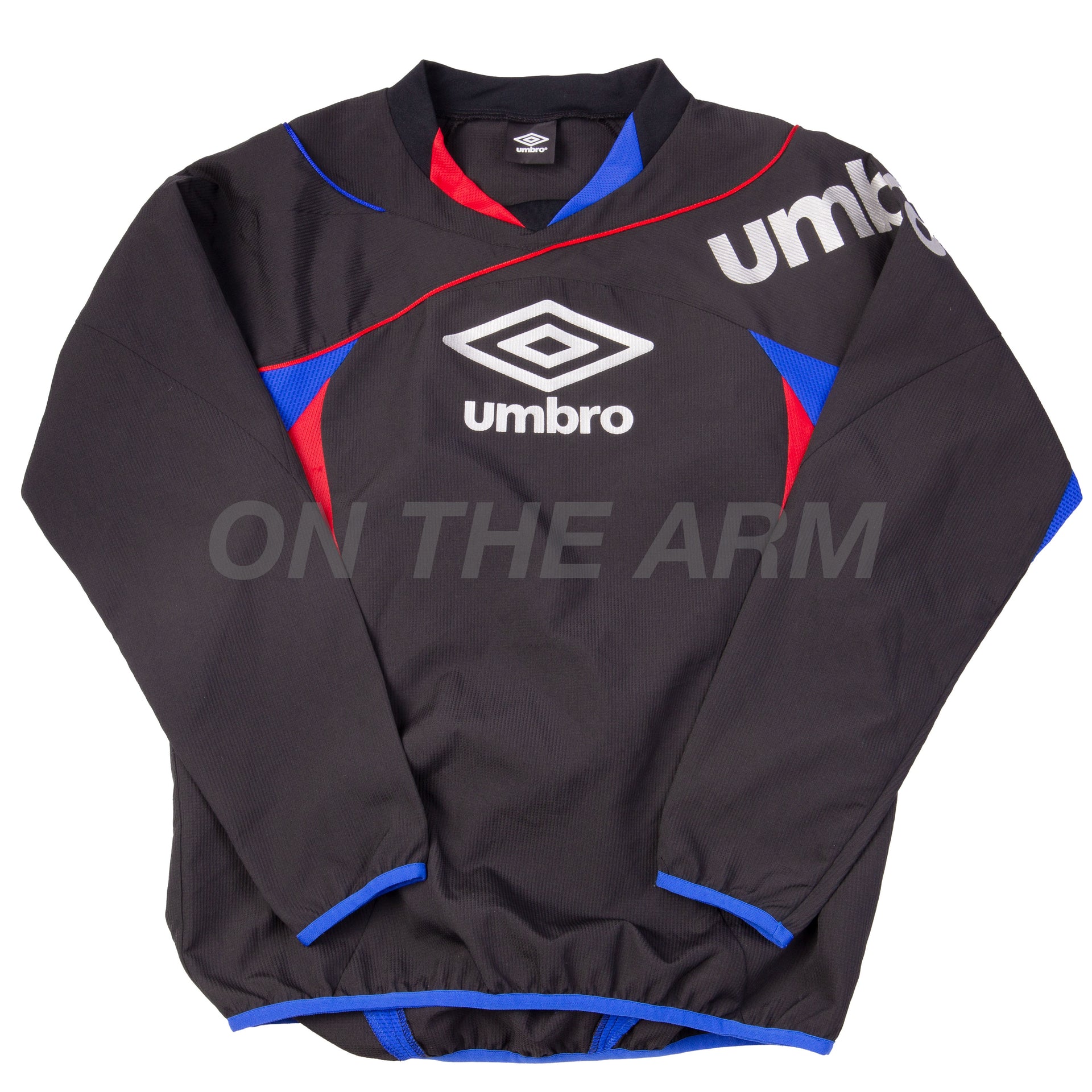 Vintage Black Umbro Windbreaker