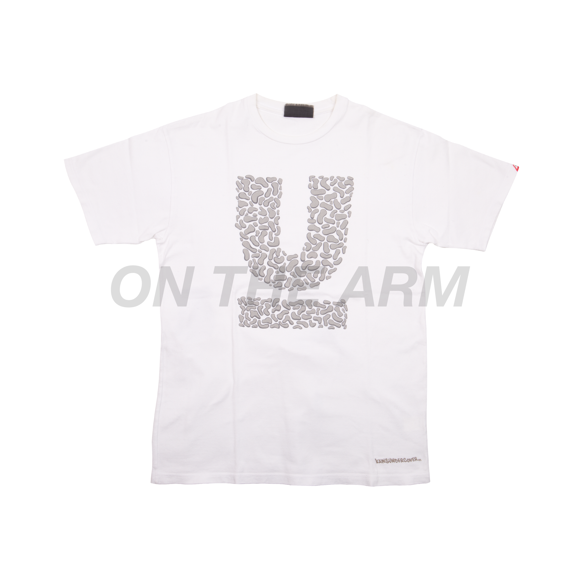 Undercover White Kaws Logo Tee
