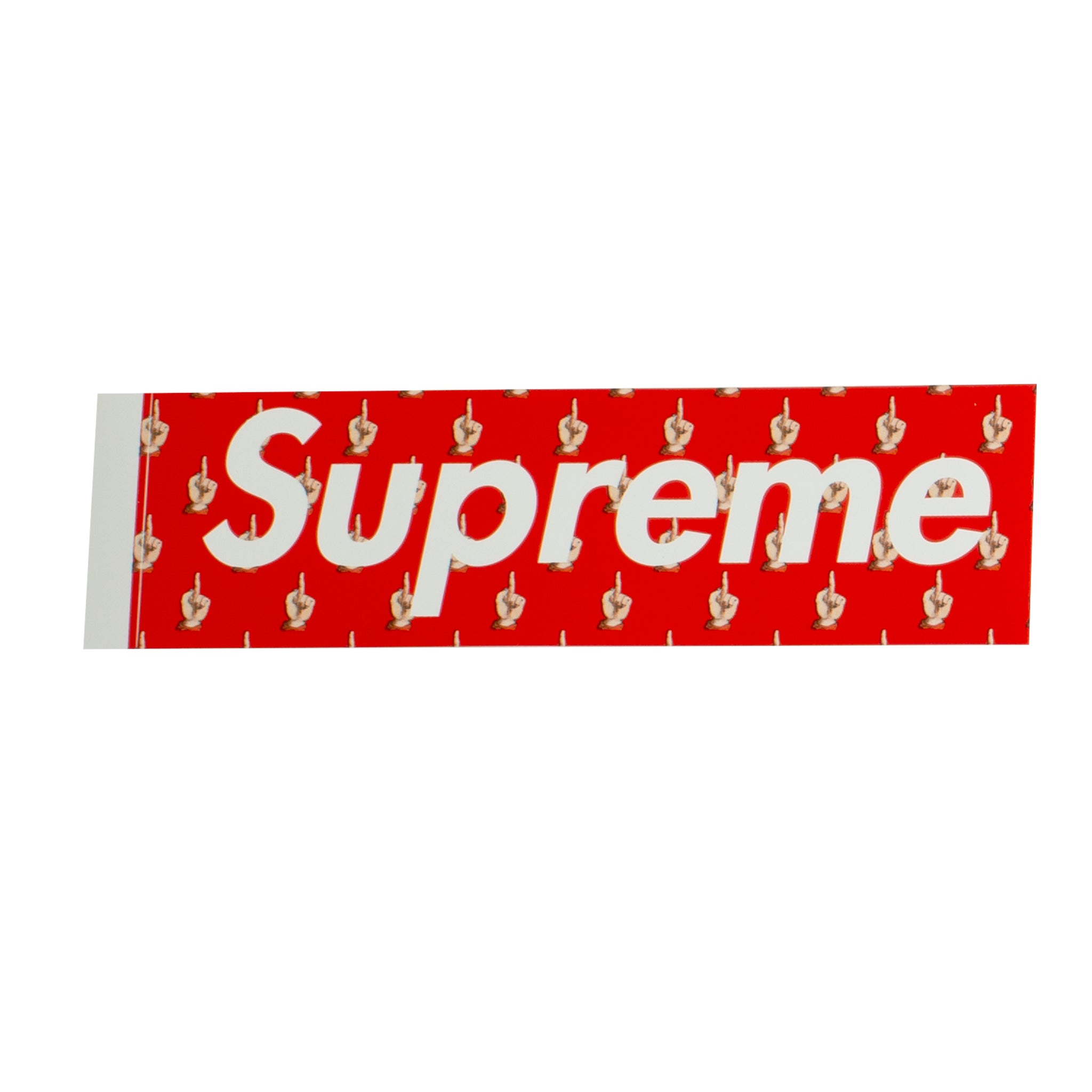 Supreme Red Undercover Box Logo Sticker