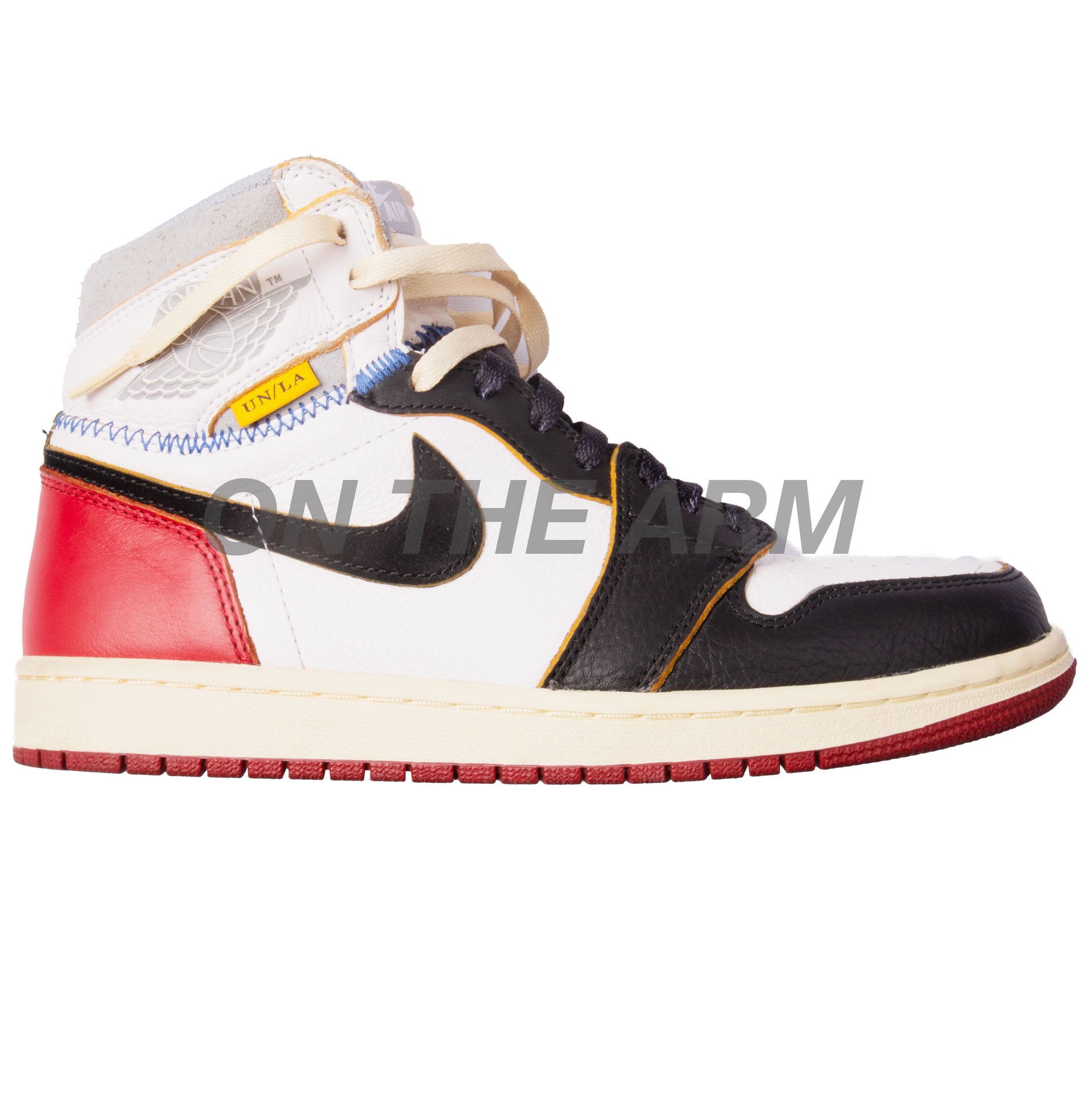 Nike Black Toe Union Jordan 1 USED