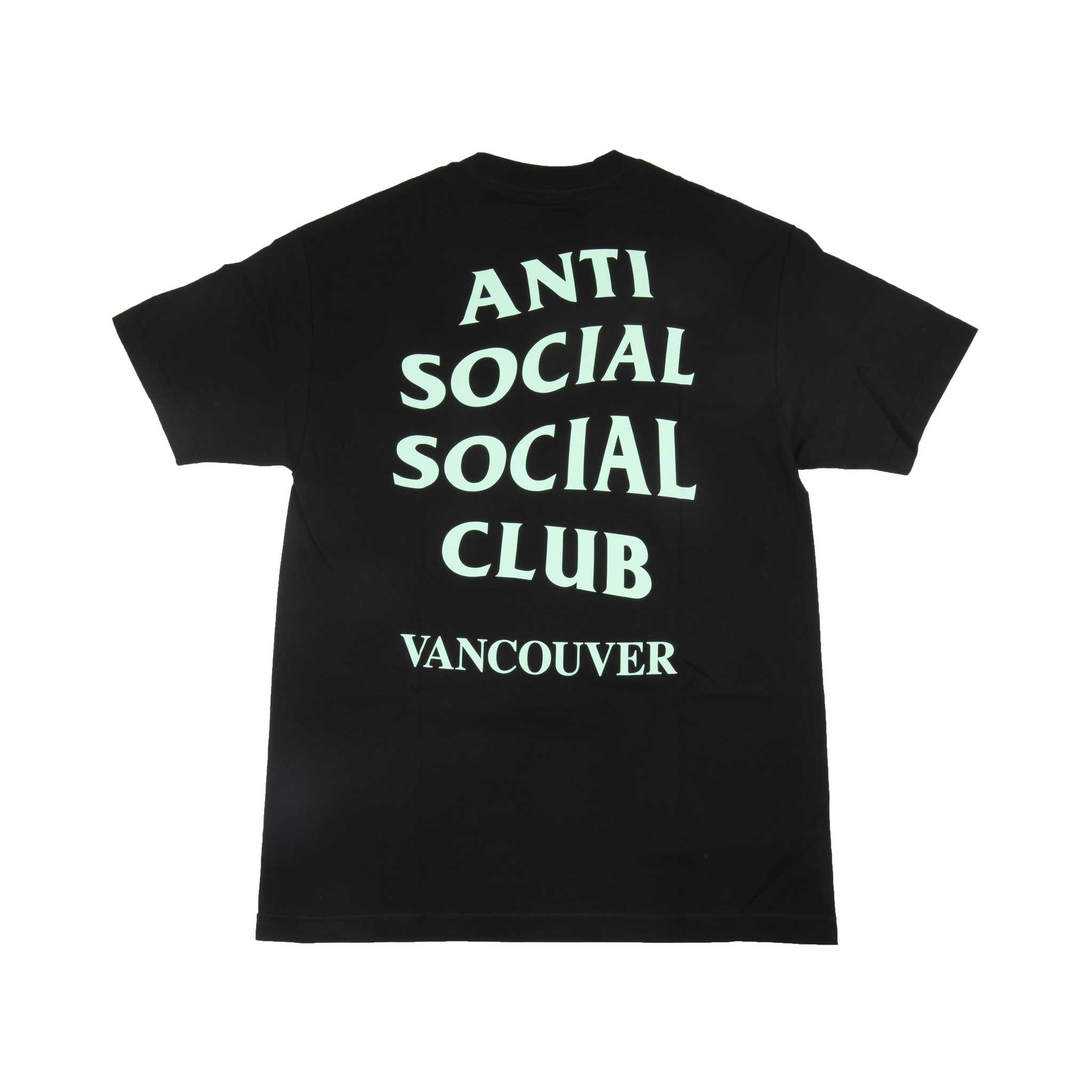 Anti Social Social Club Black Vancouver Tee