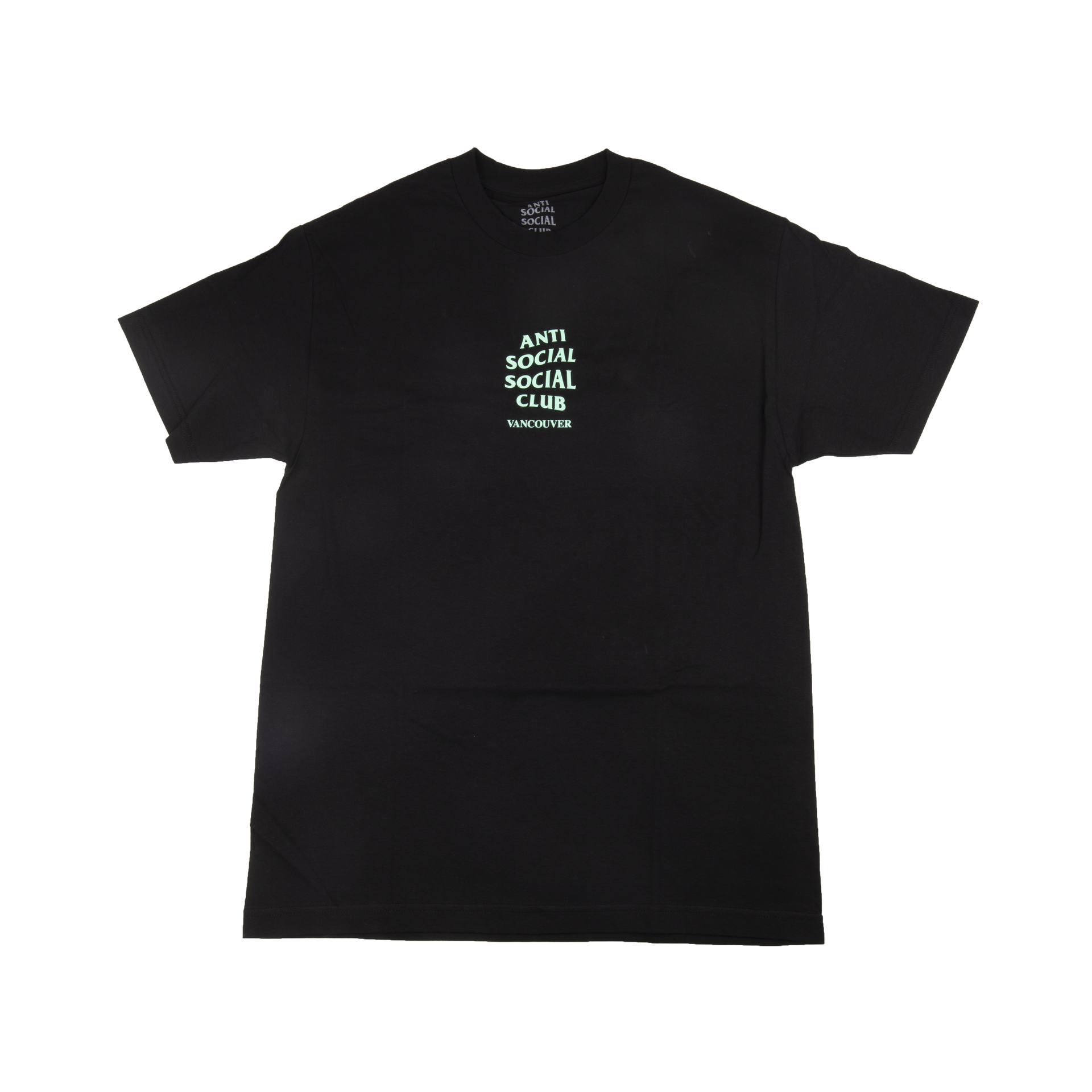Anti Social Social Club Black Vancouver Tee