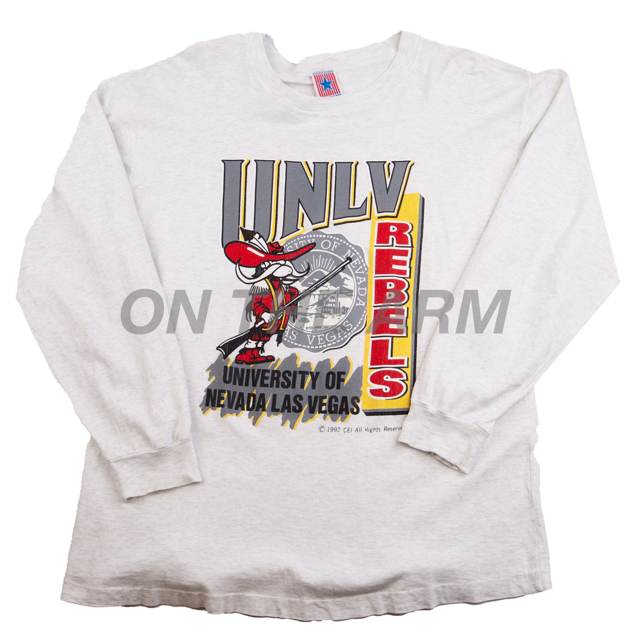 Vintage Heather Grey UNLV Rebels L/S (1992)