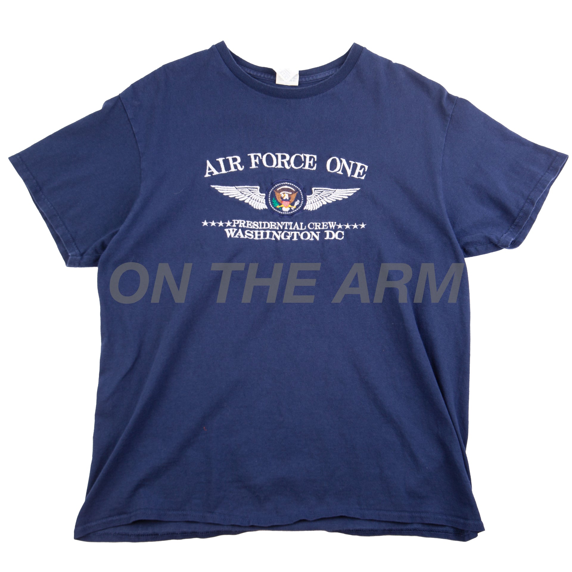 Vintage Navy Air Force One Embroidered Tee (2000's)
