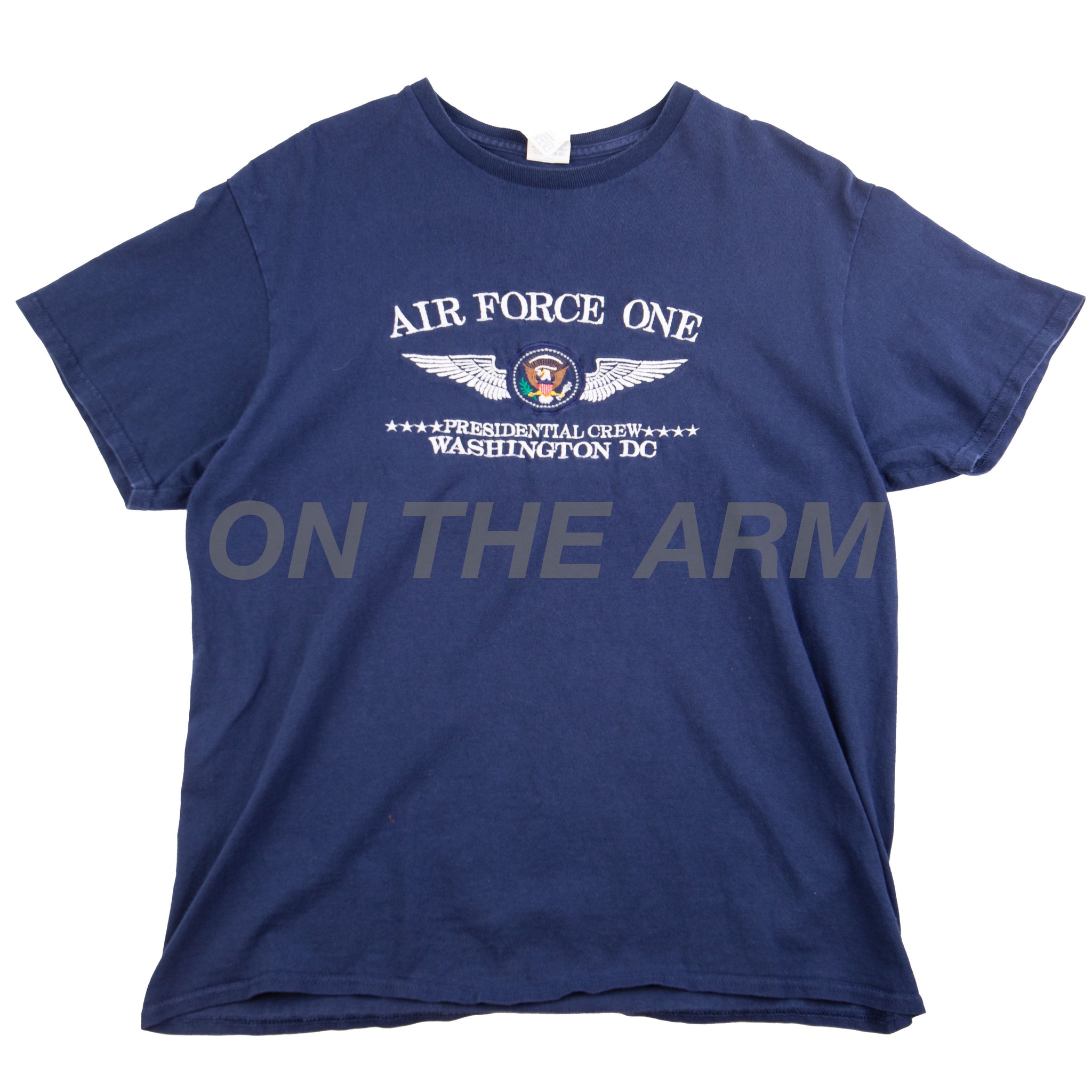 Vintage Navy Air Force One Embroidered Tee (2000's)
