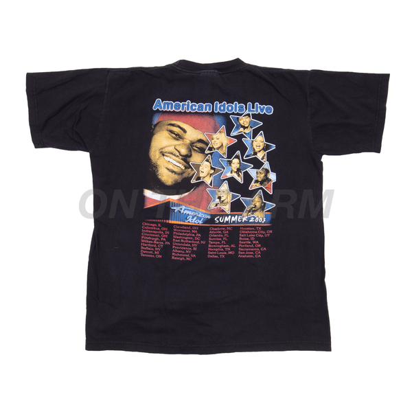 Vintage Black American Idol Tee