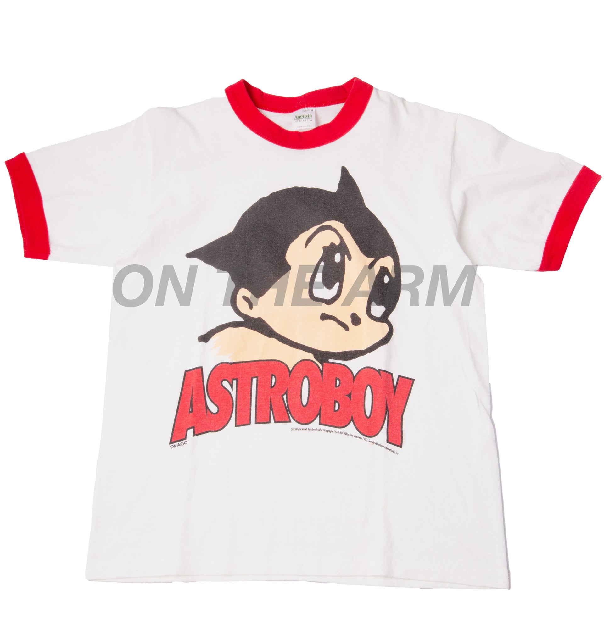 Vintage White/Red Astro Boy Ringer Tee (1991)