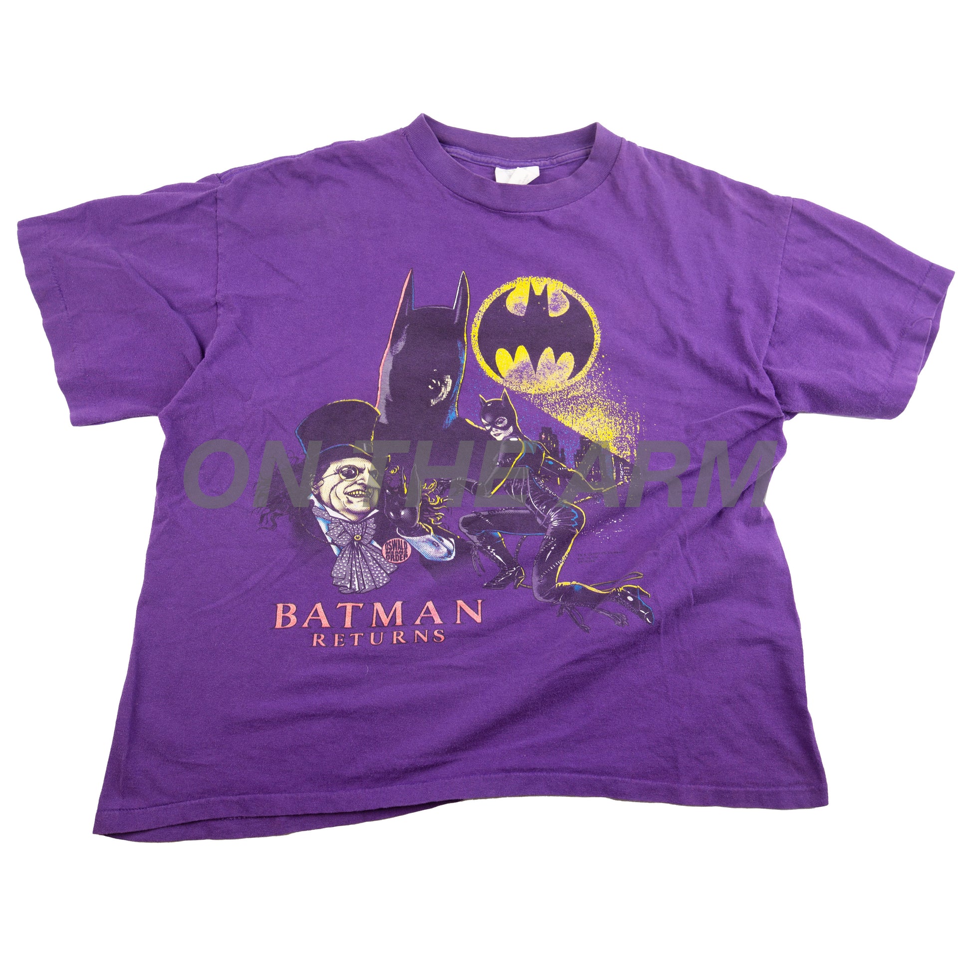 Vintage Purple Batman Returns Tee (1992)