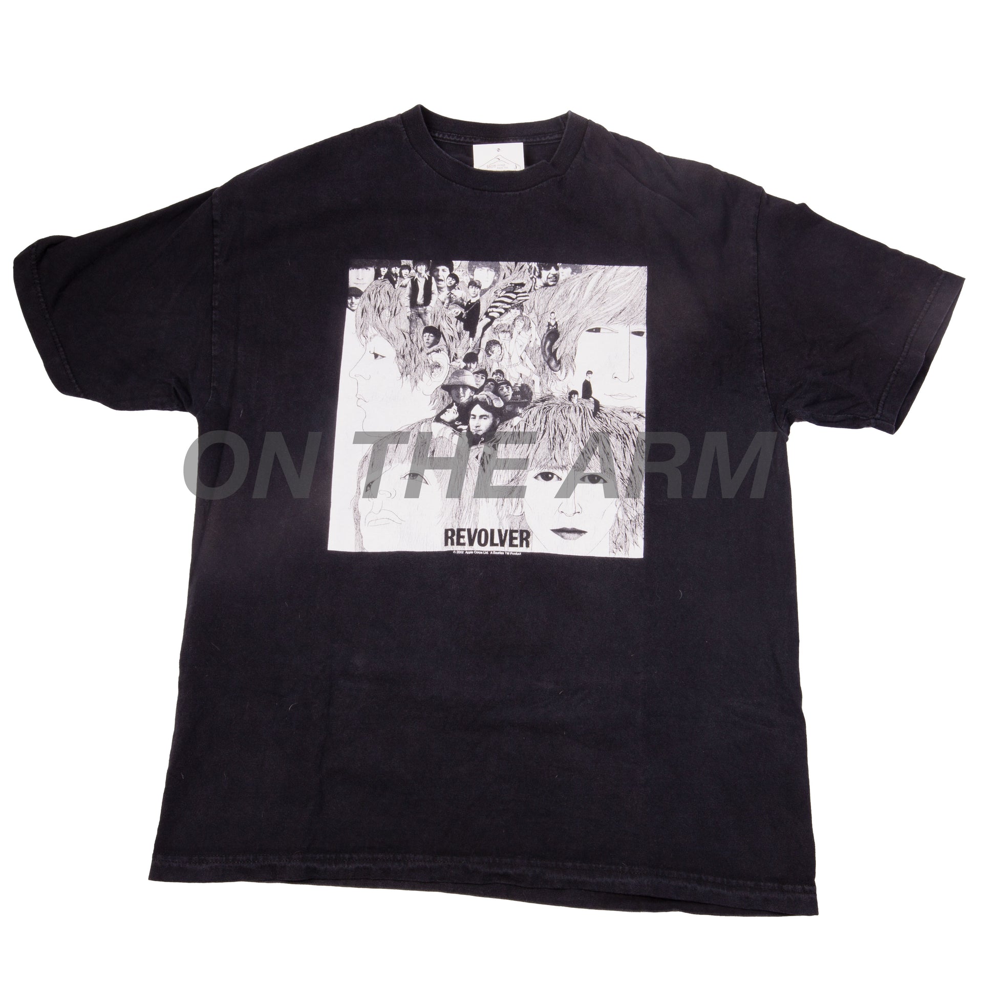 Vintage Black The Beatles Revolver Tee
