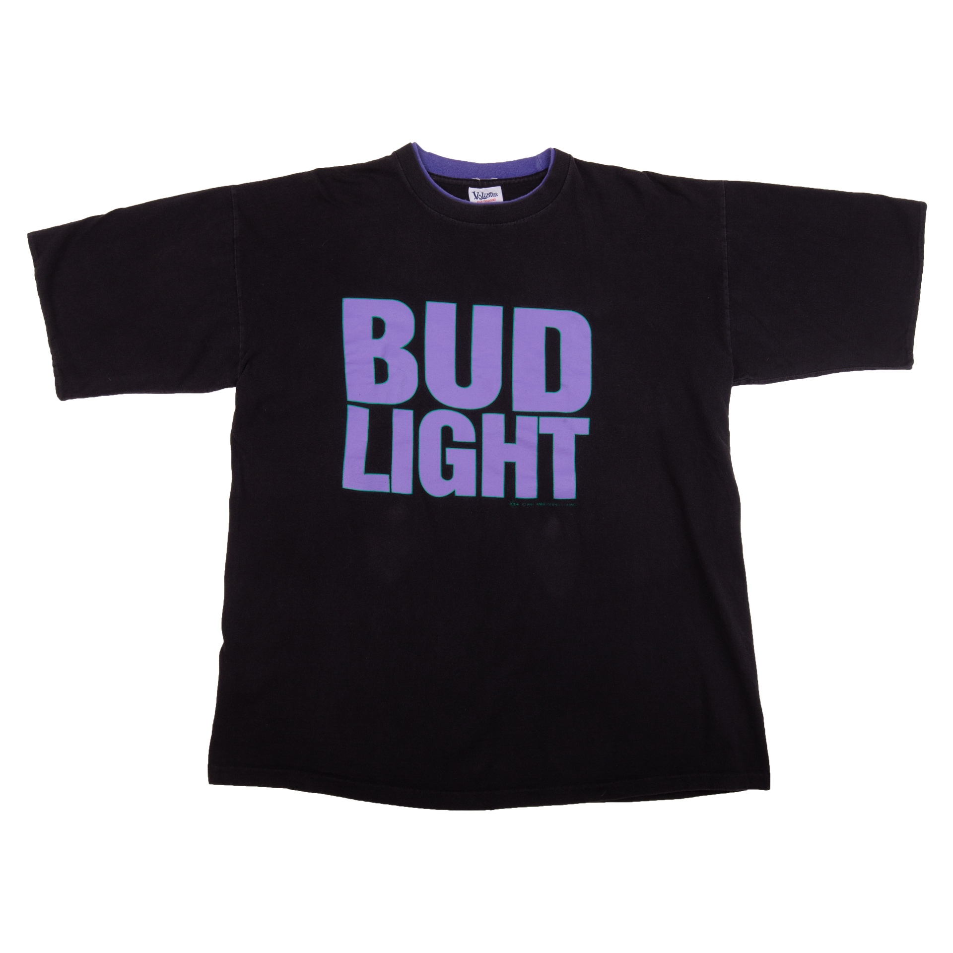 Vintage Black Bud Light Tee