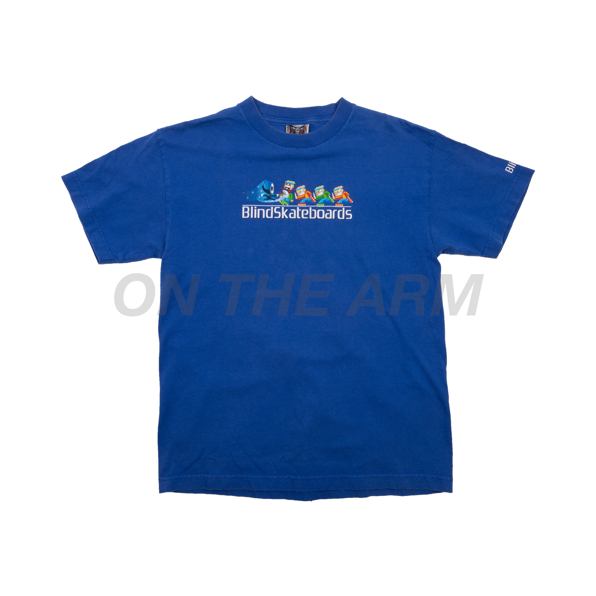 Vintage Blue BLIND Skateboards Reaper Tee