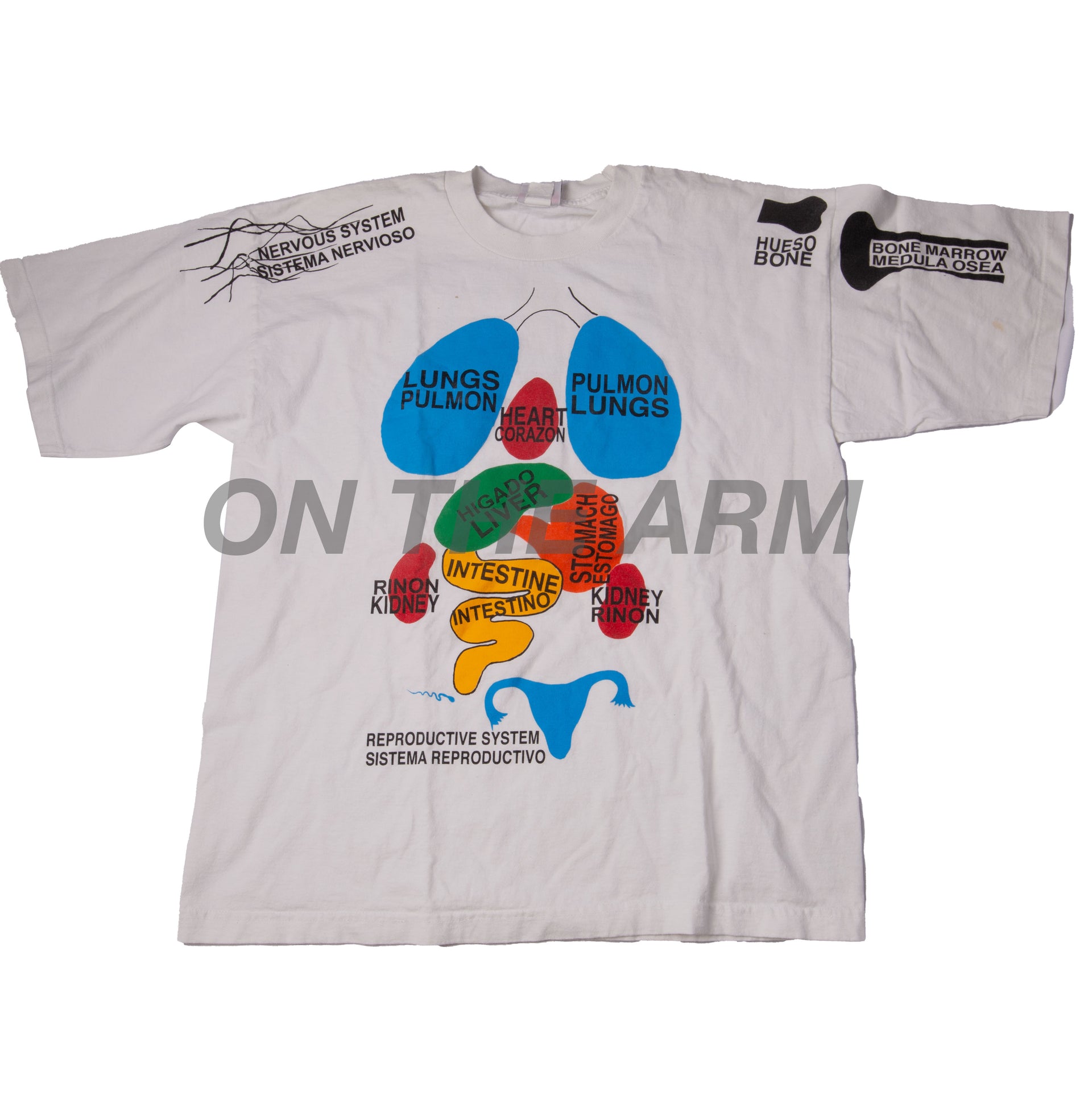 Vintage White Smokers Helpline Tee
