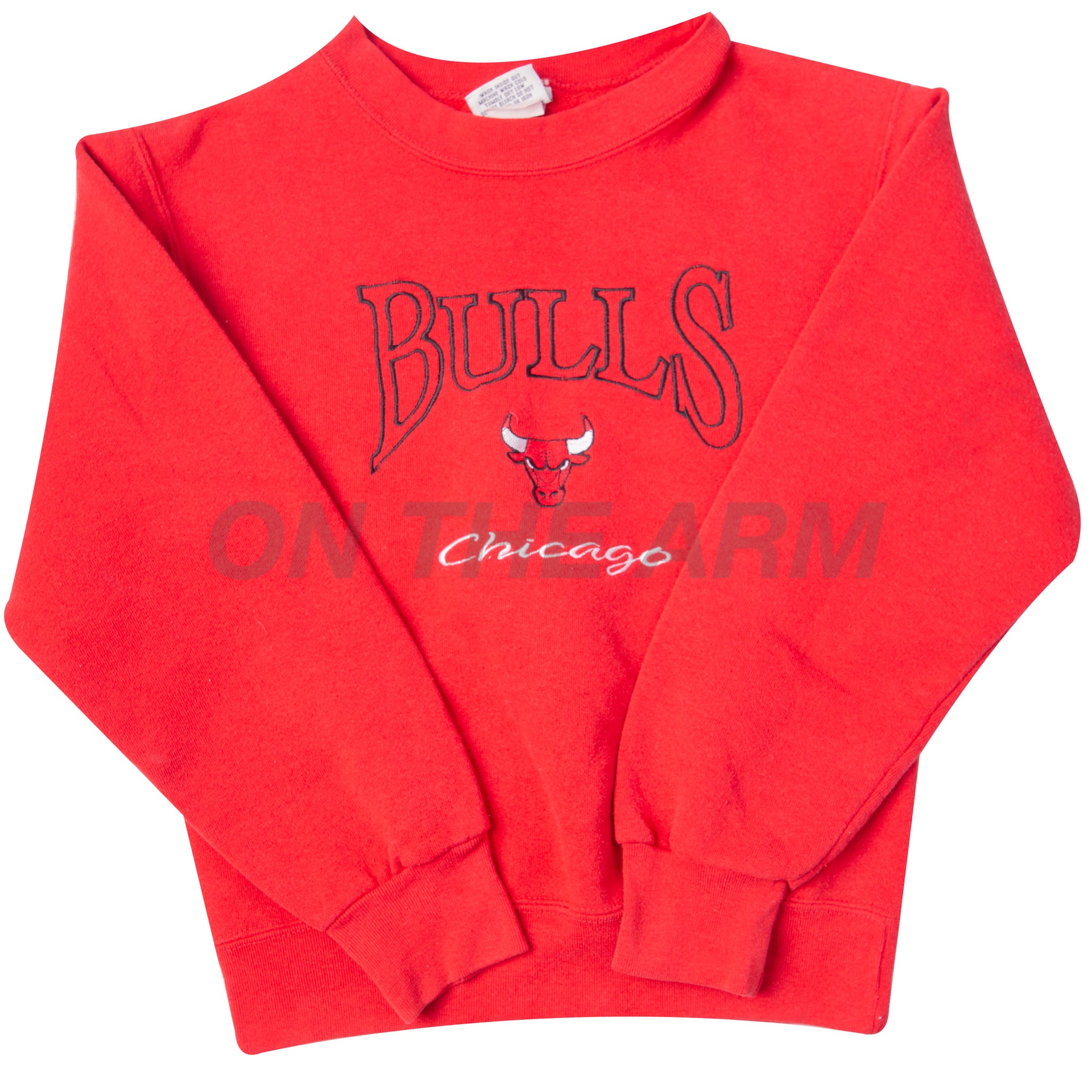 Vintage Red Chicago Bulls Crew (1990)