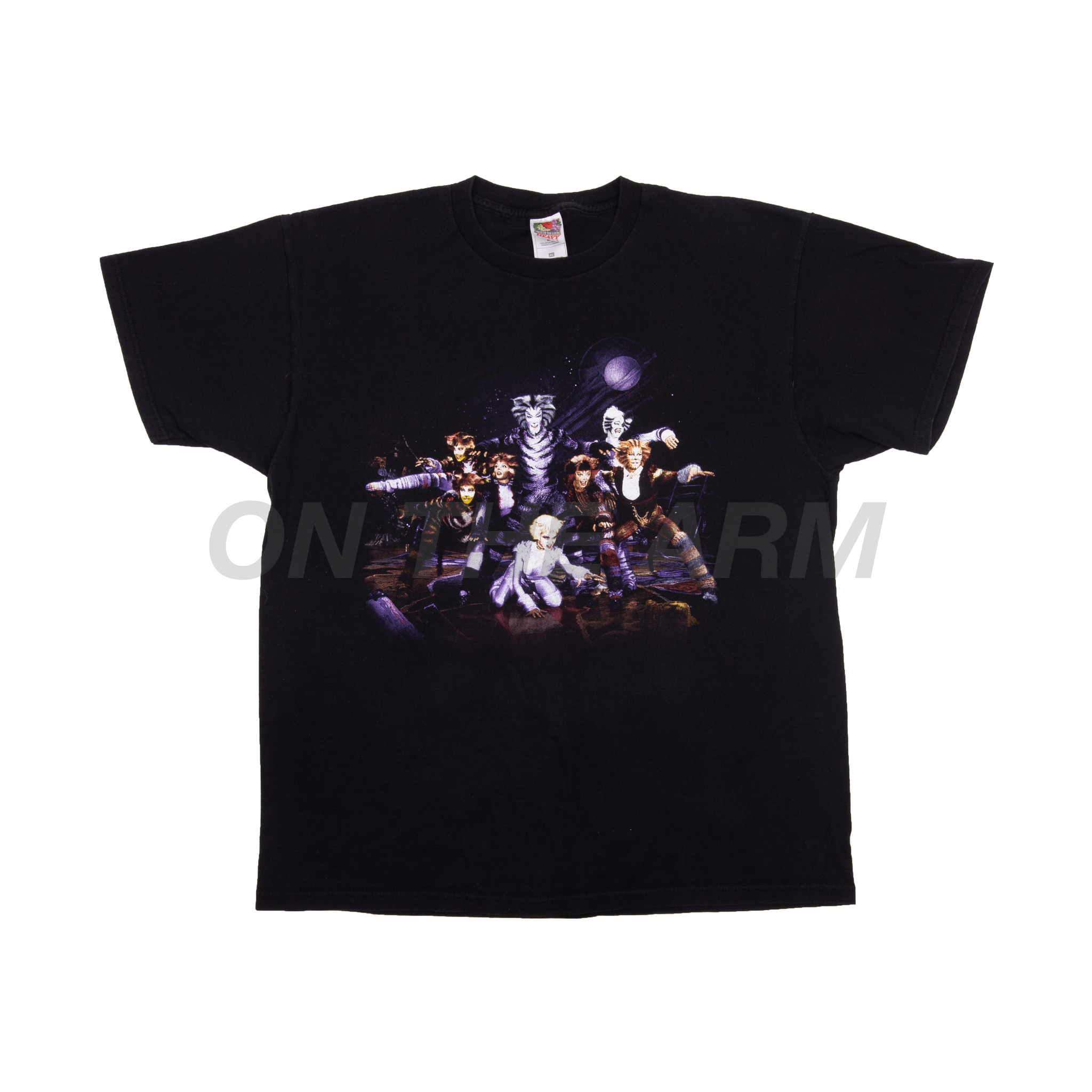 Vintage Black CATS Tee