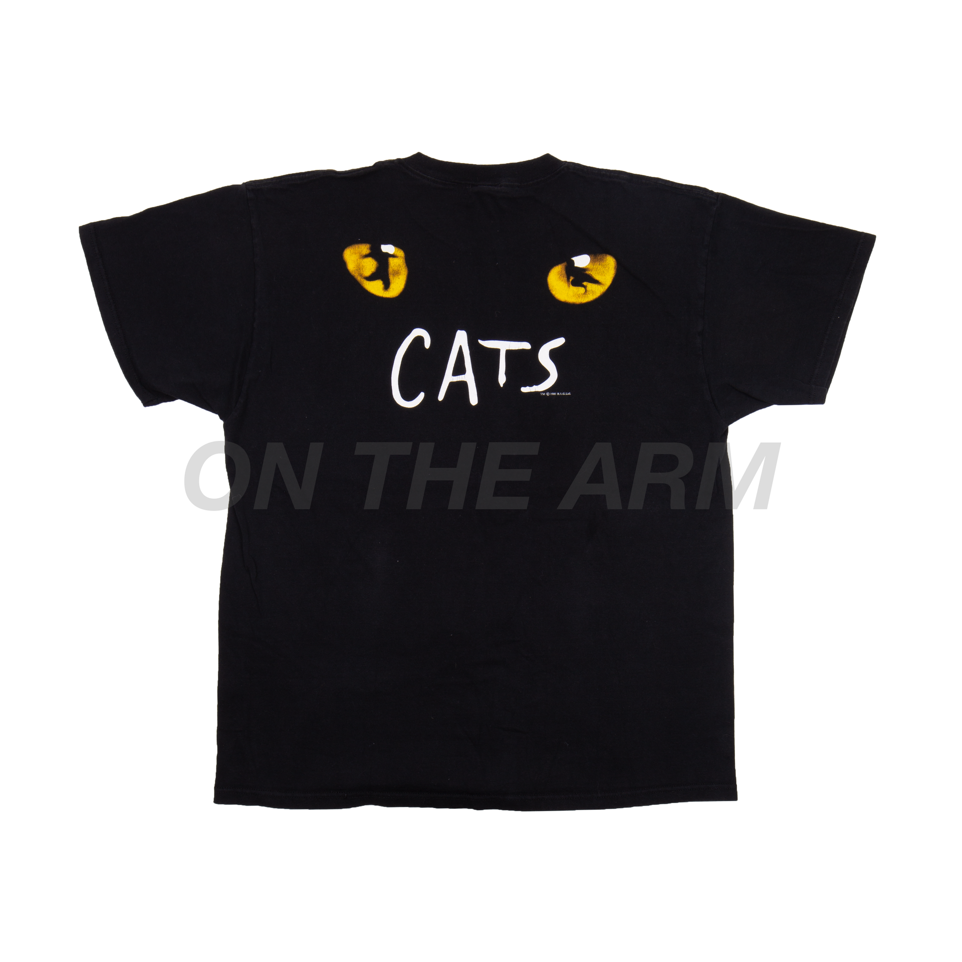 Vintage Black CATS Tee