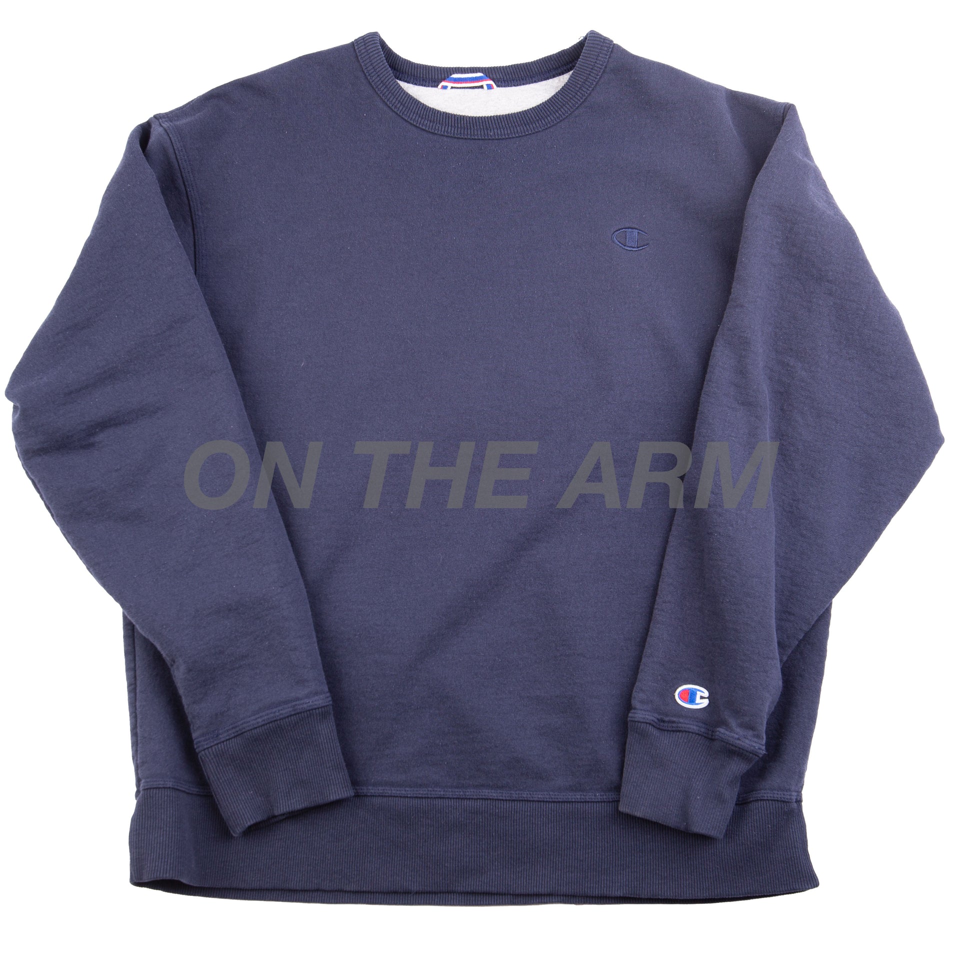 Vintage Navy Champion Small Logo Crew
