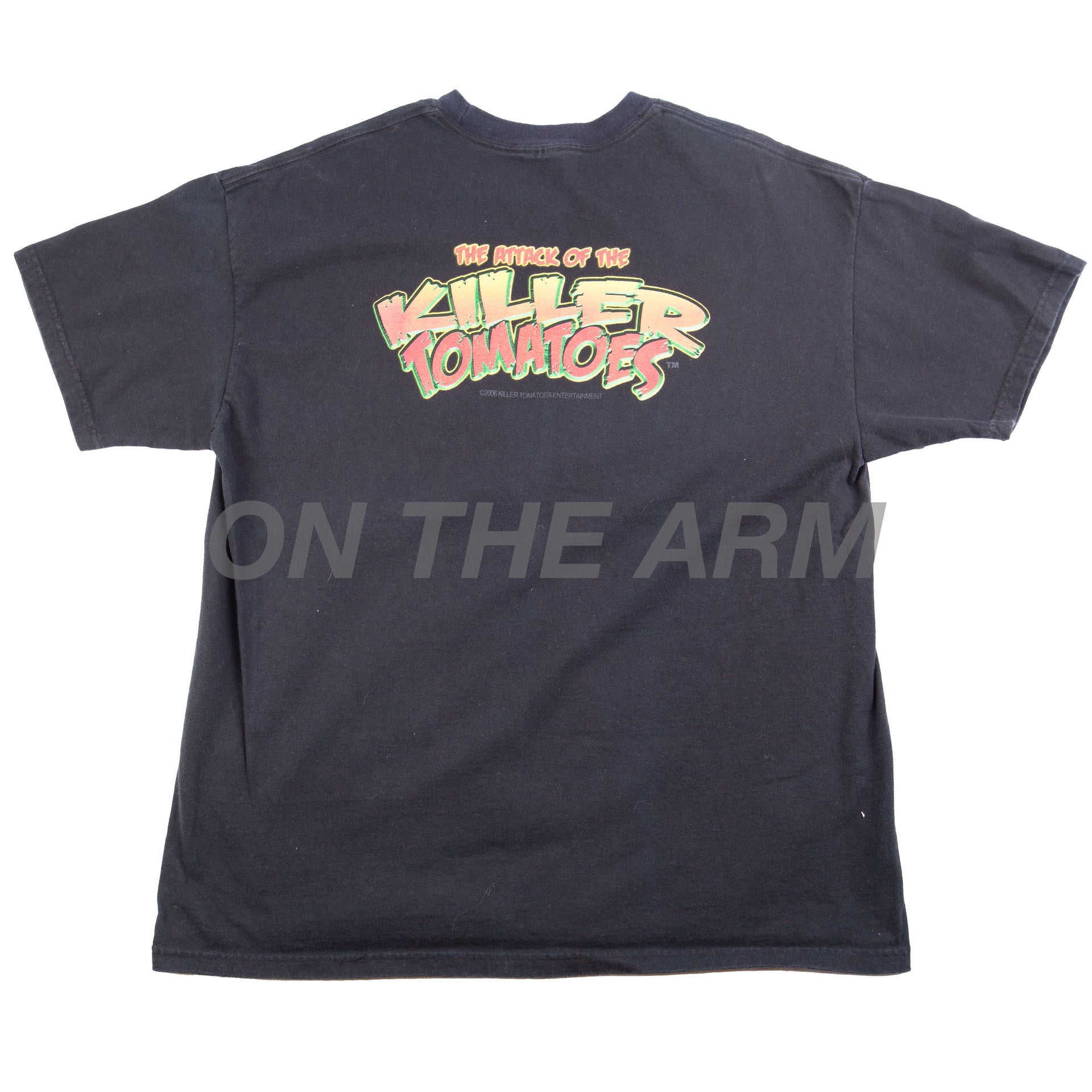 Vintage Black Attack Of The Killer Tomatoes Comic Con Tee (2006)