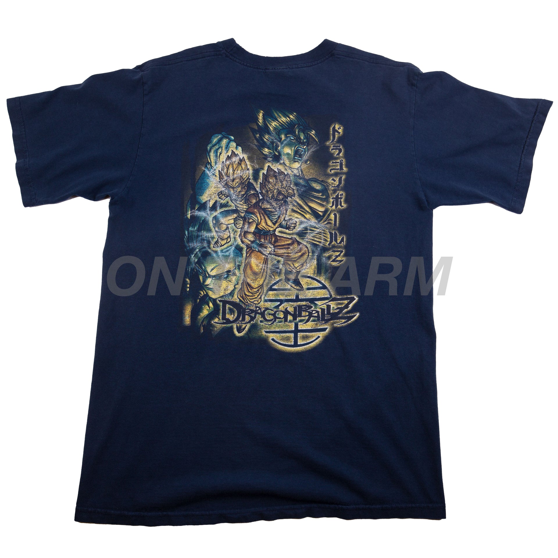 Vintage Navy Dragon Ball Z Goku & Vegeta Tee (1990's)