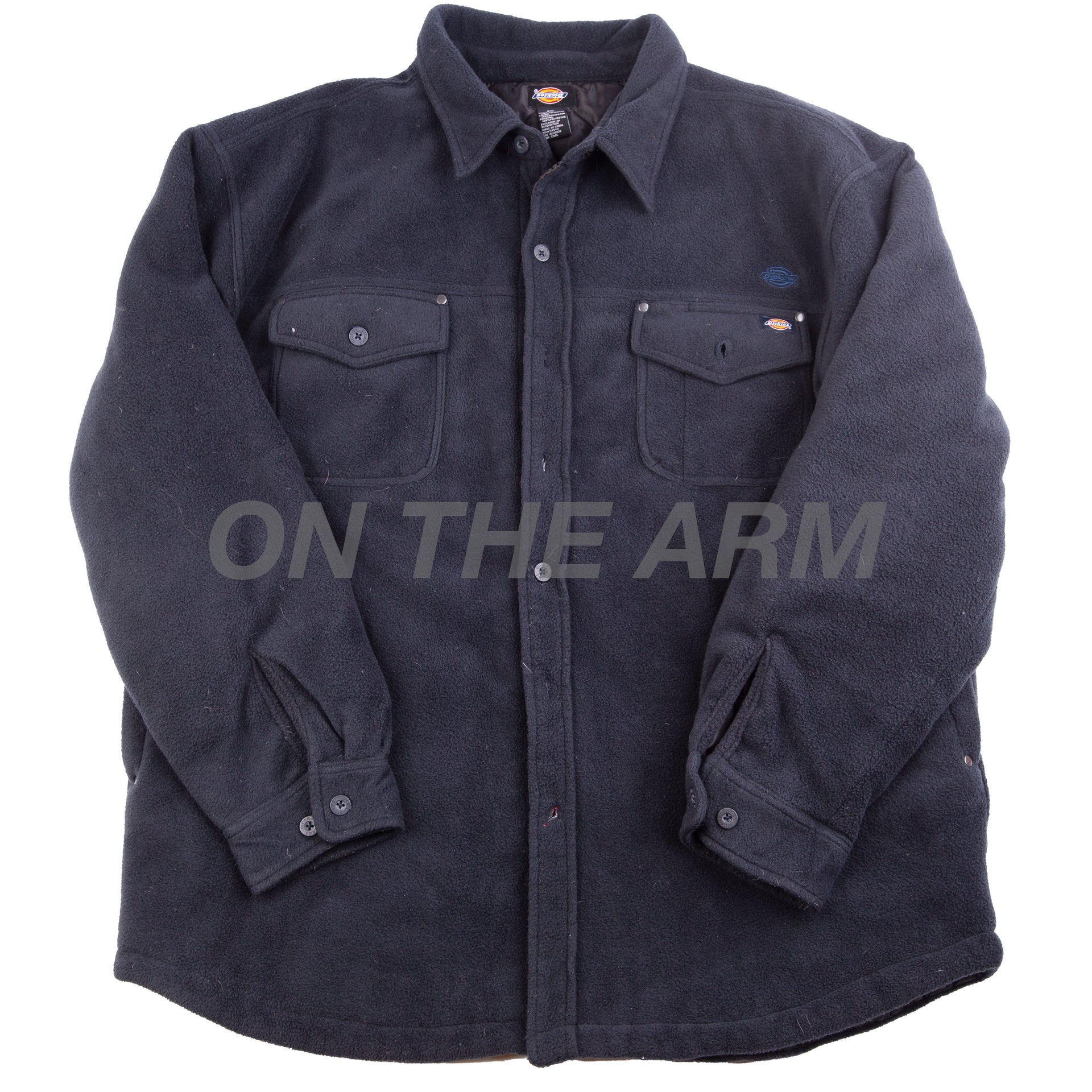 Vintage Black Dickies Fleece Work Jacket