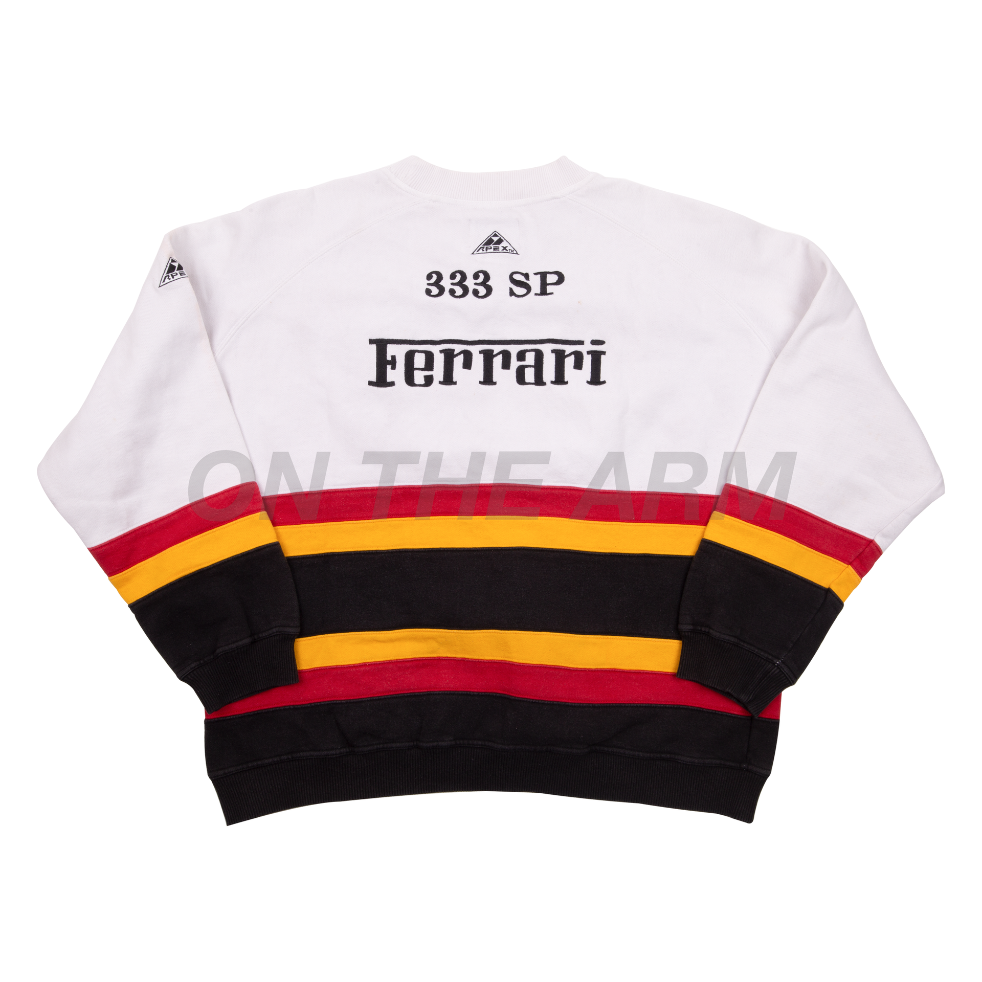 Vintage White Ferrari Crew